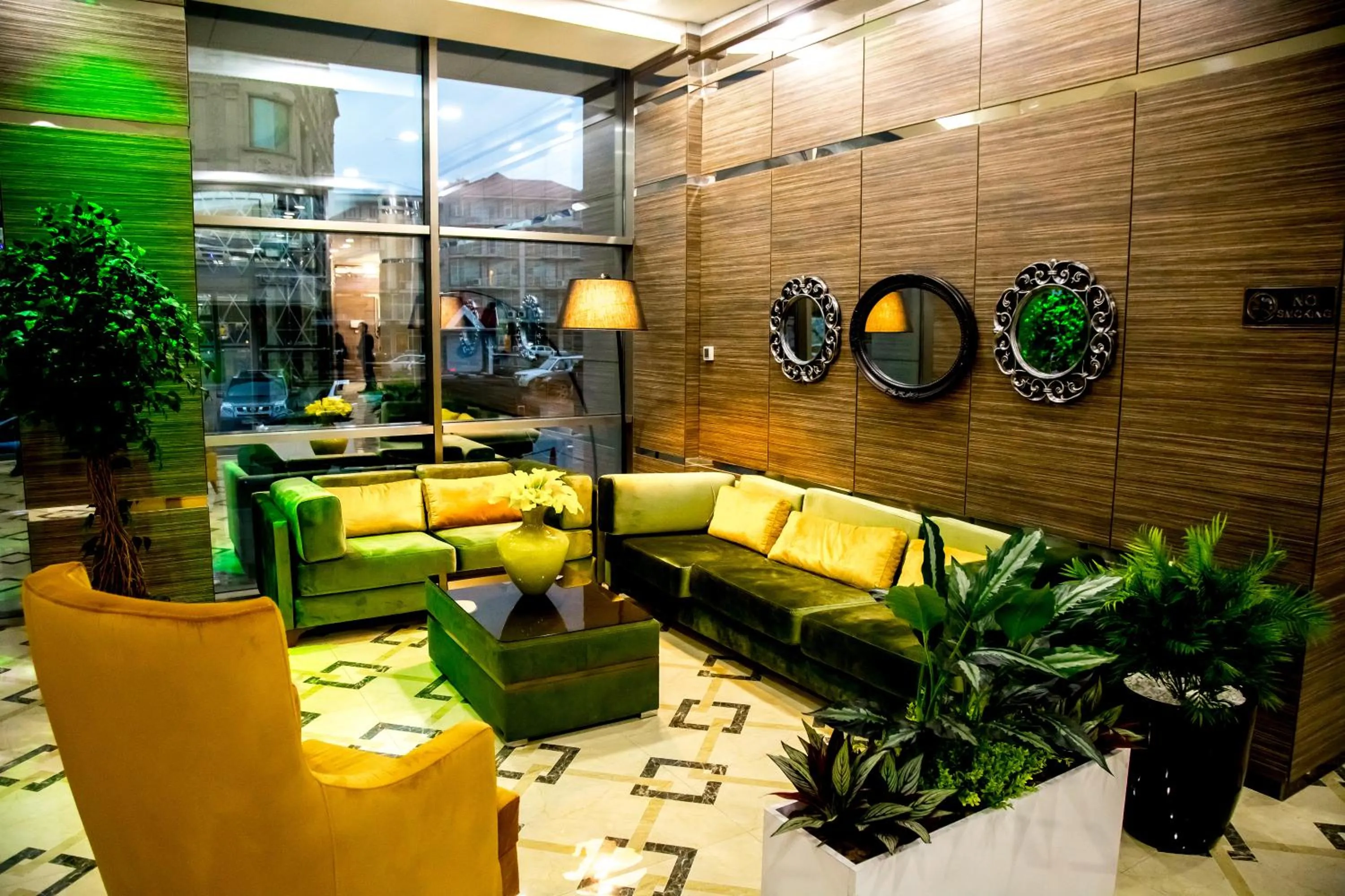 Lobby or reception in West Shine Hotel