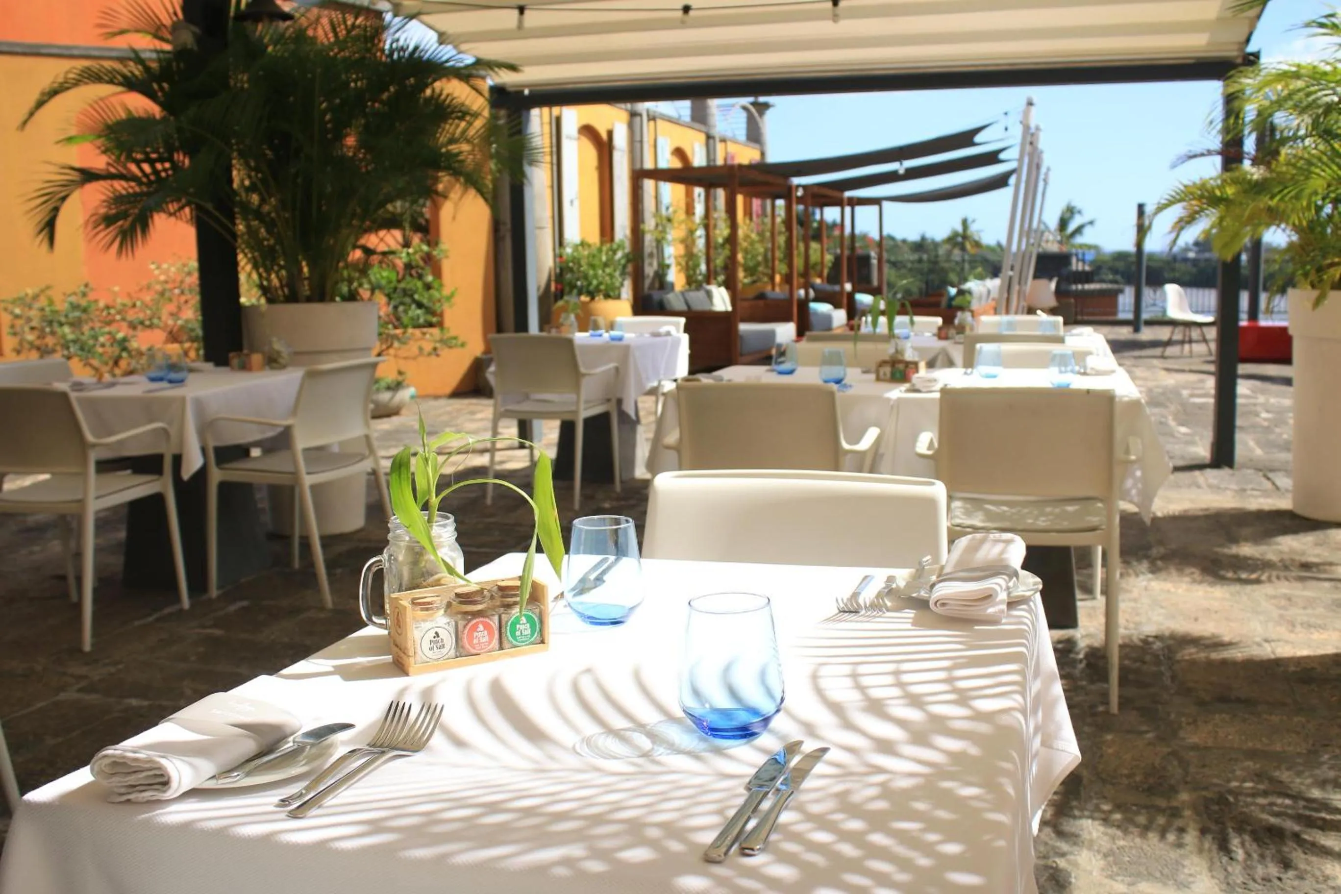 Restaurant/places to eat in The Address Boutique Hotel