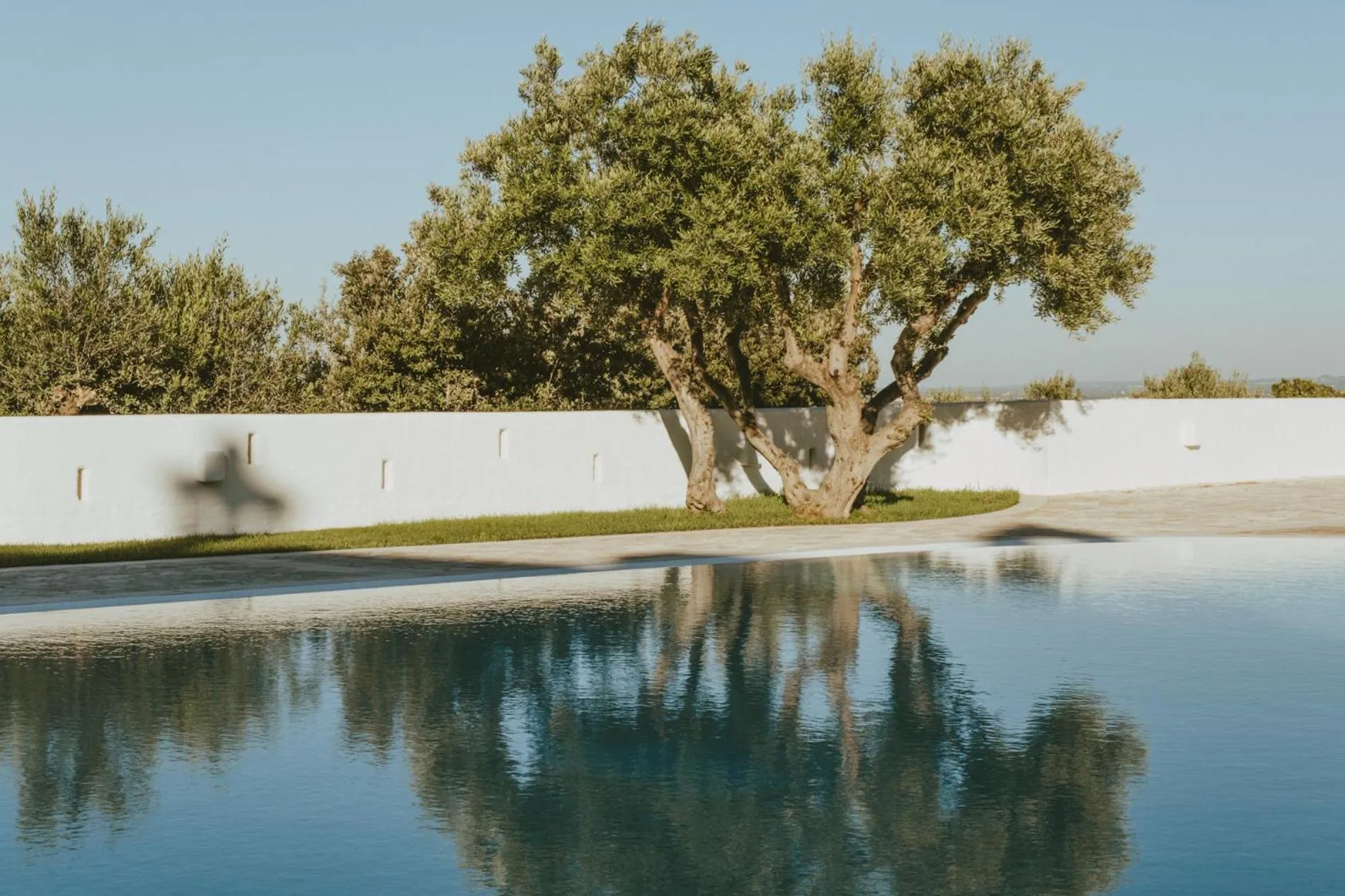 Swimming pool in Masseria Borgo Ritella