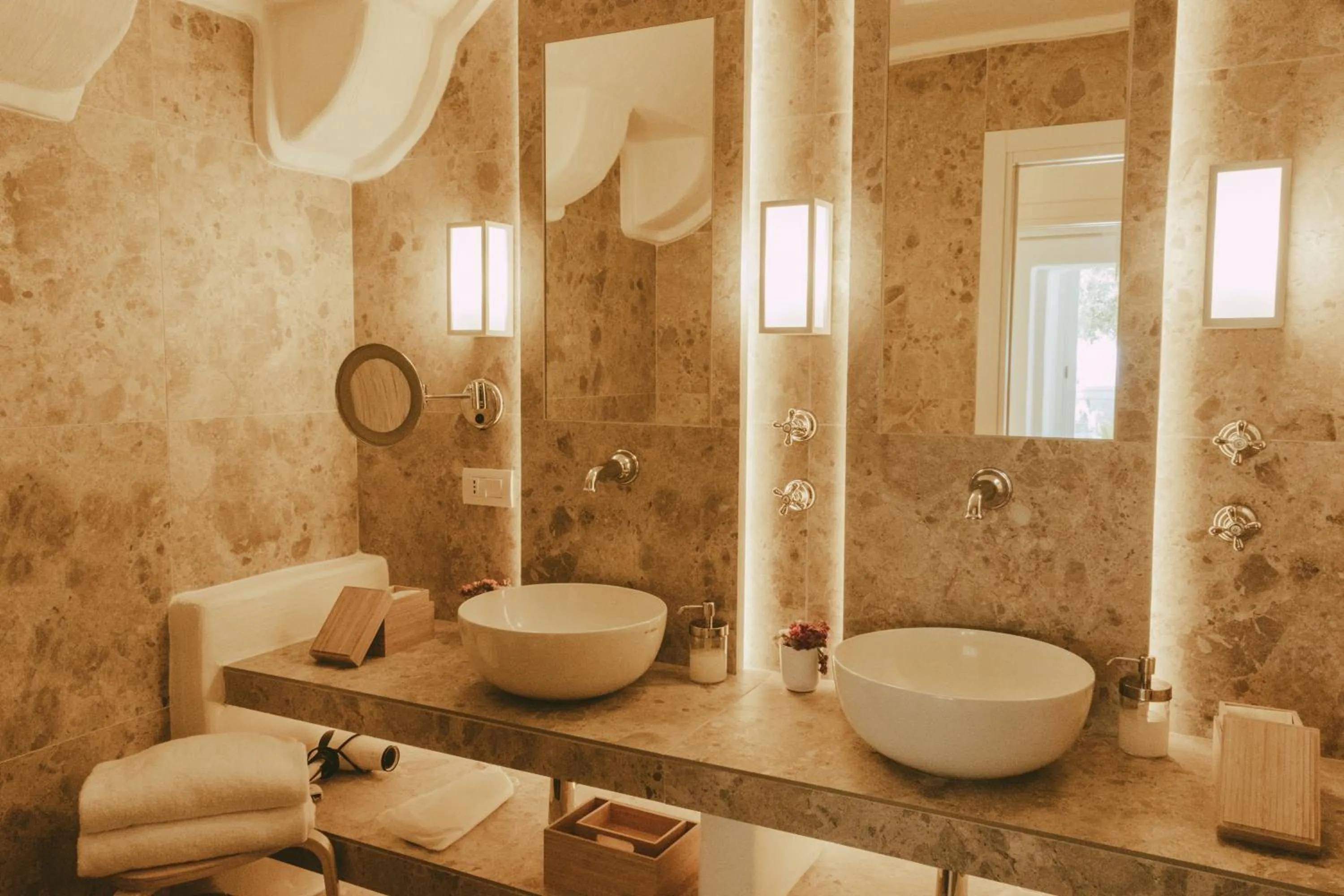 Bathroom in Masseria Borgo Ritella