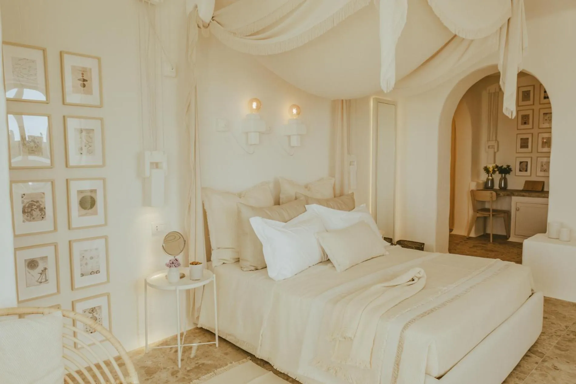 Bedroom, Bed in Masseria Borgo Ritella