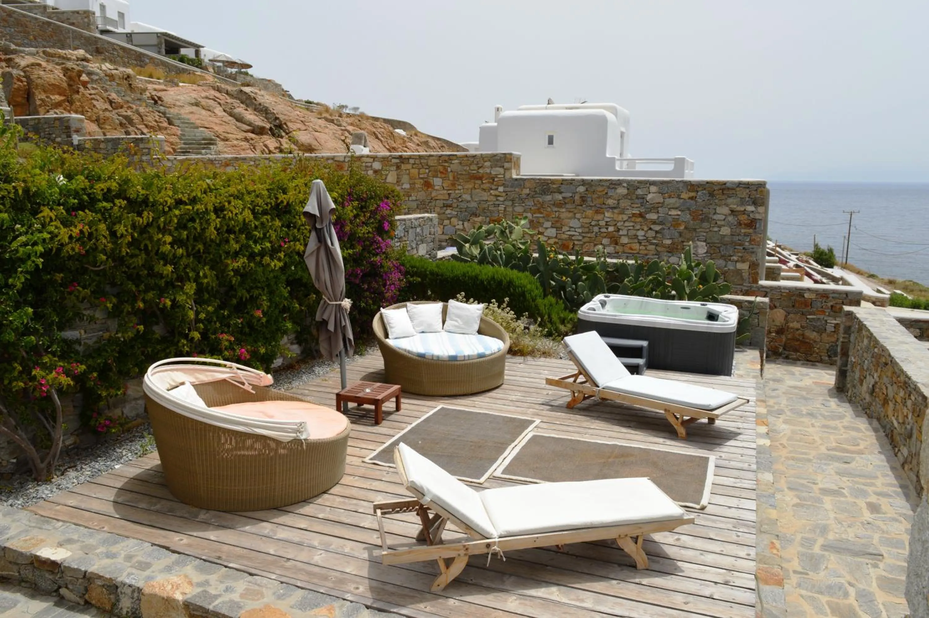 Balcony/Terrace in Sea Side Studios & Houses