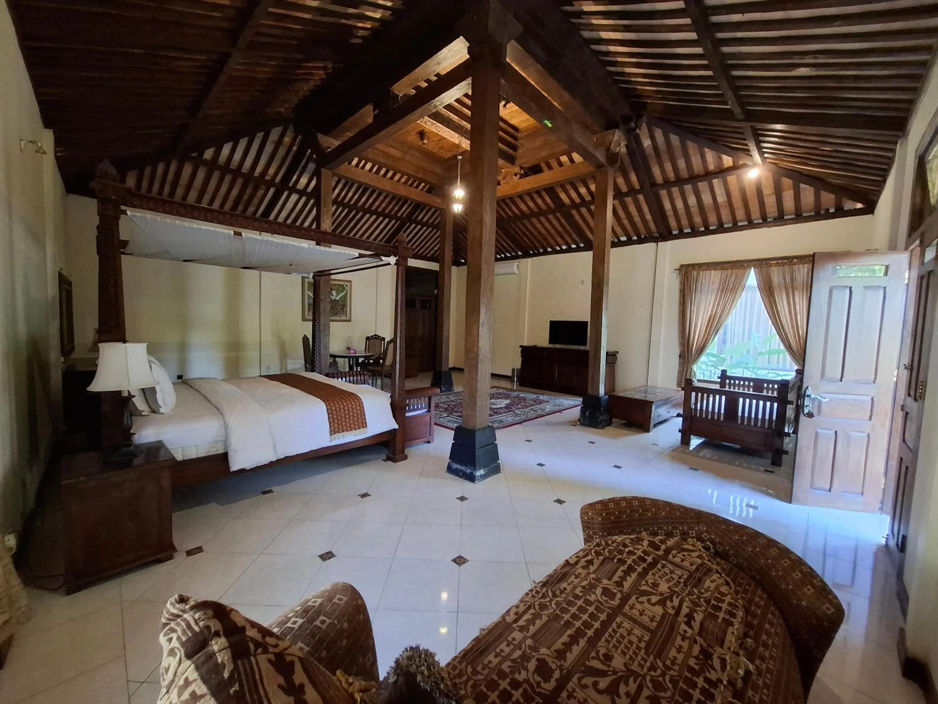 Bedroom, Bed in Jogloplawang Villa&Resort