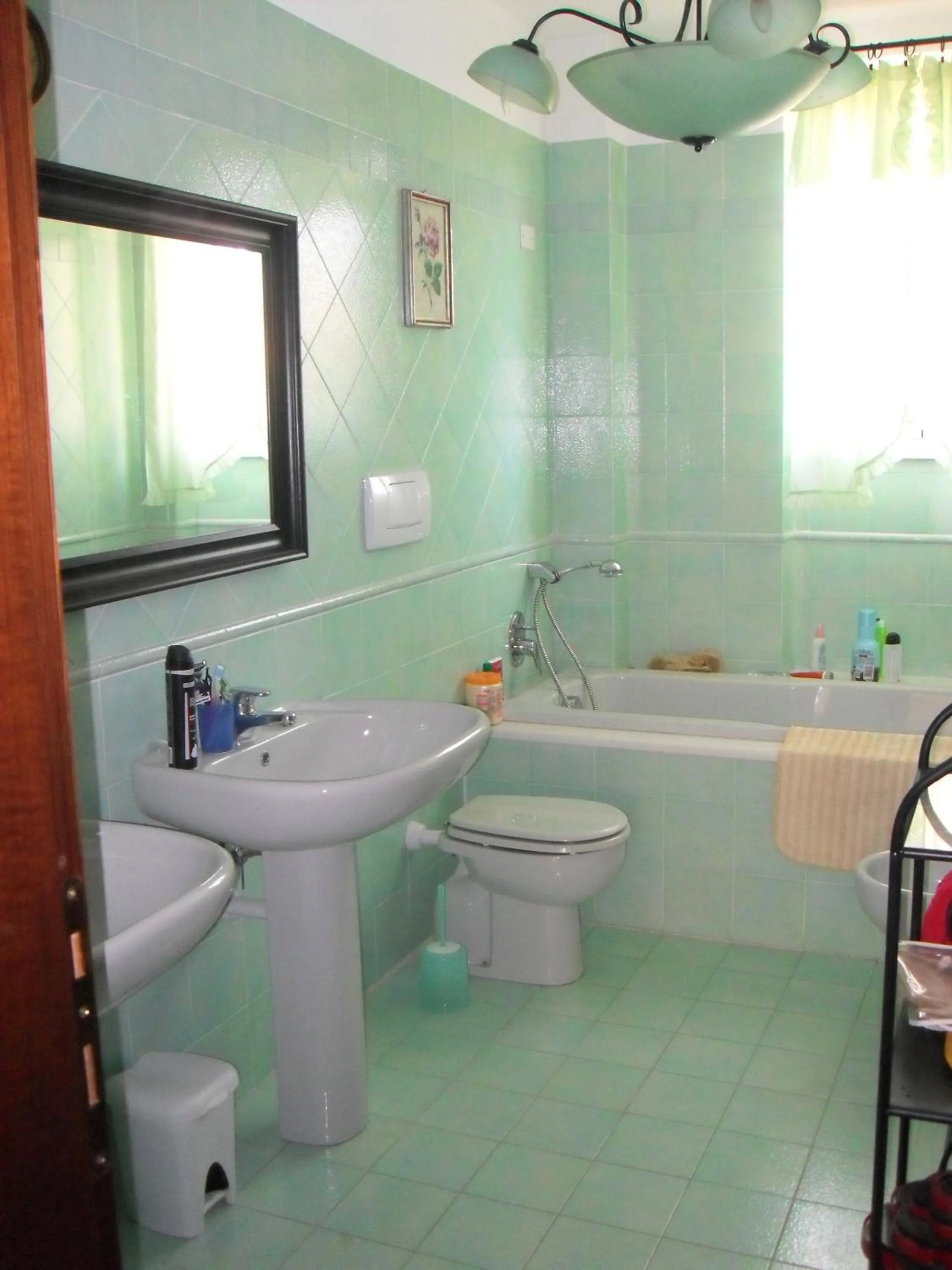 Shower in Il Pozzo e il Melograno