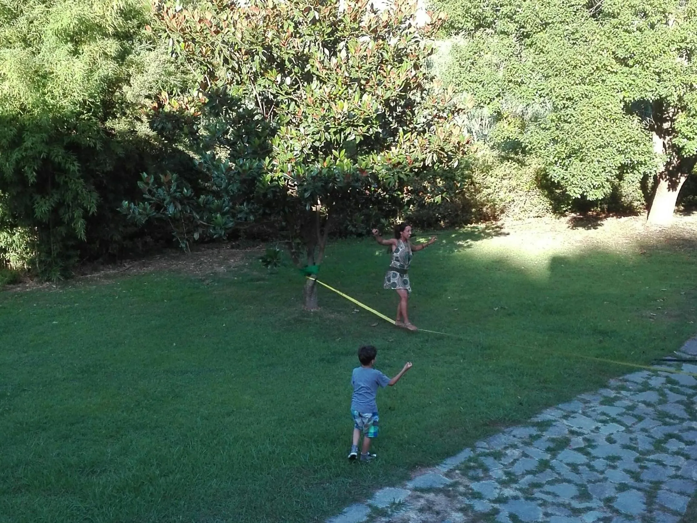 Garden in Il Pozzo e il Melograno