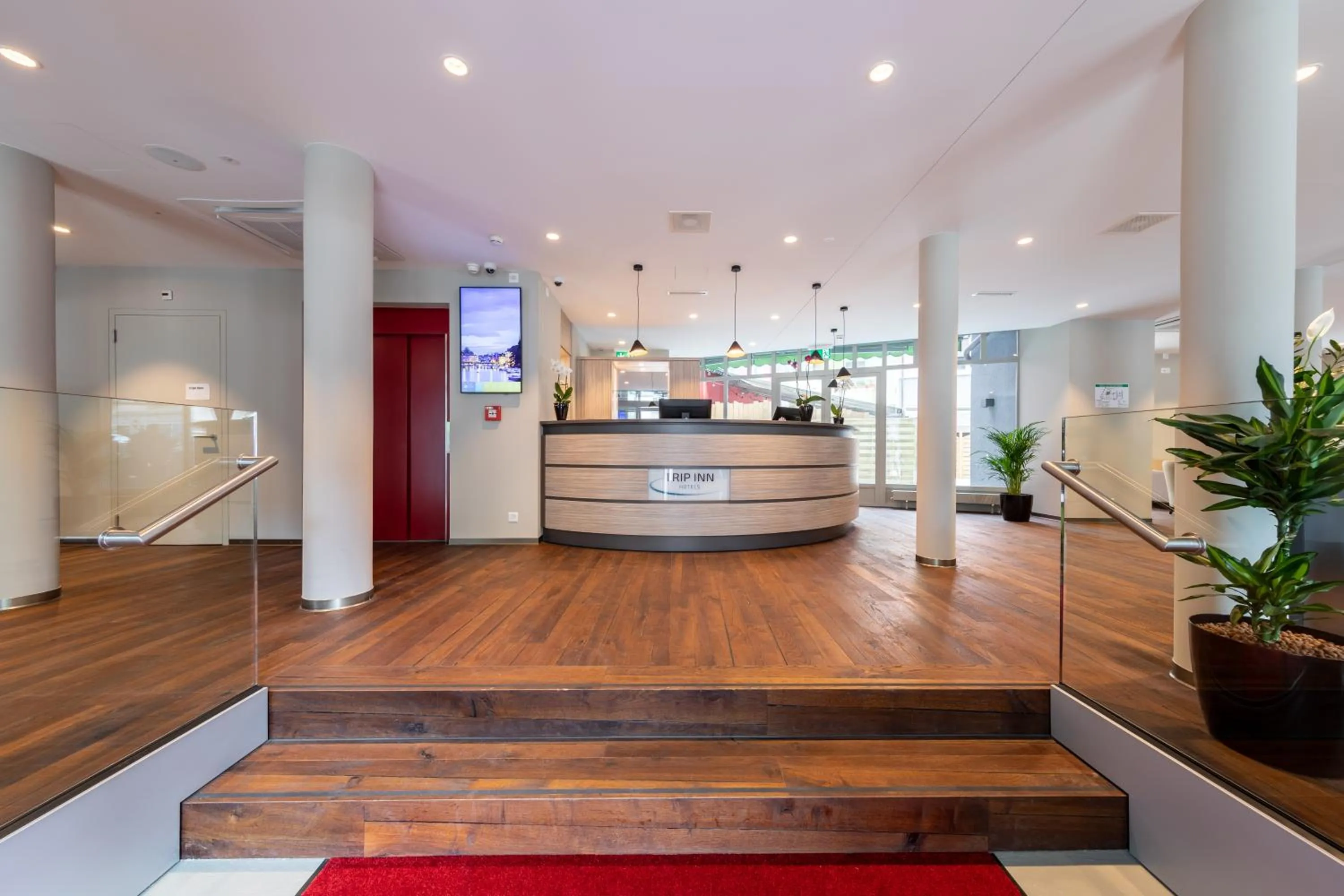 Lobby or reception in Trip Inn Zurich Hotel