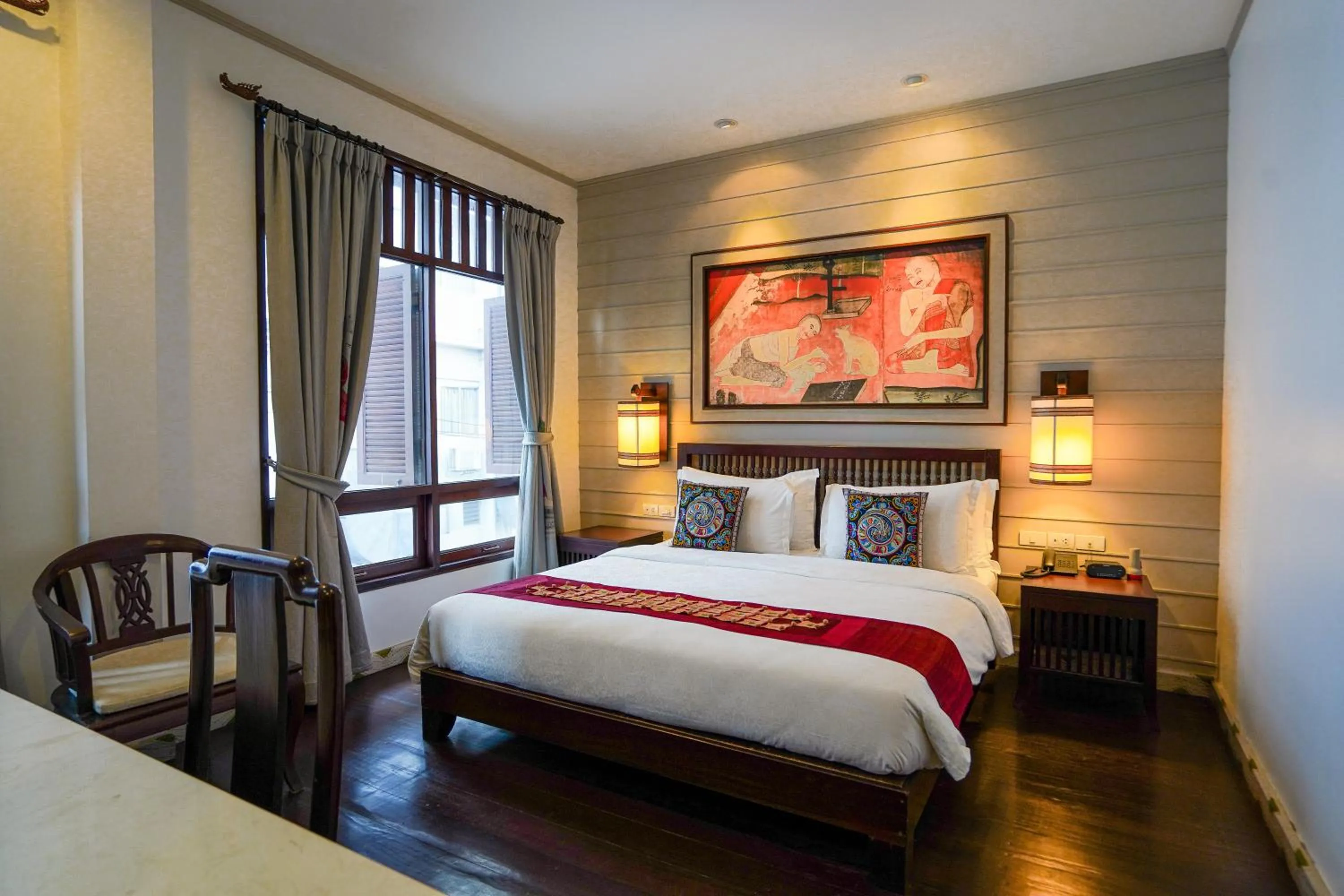 Bedroom, Bed in Pukha Nanfa Hotel