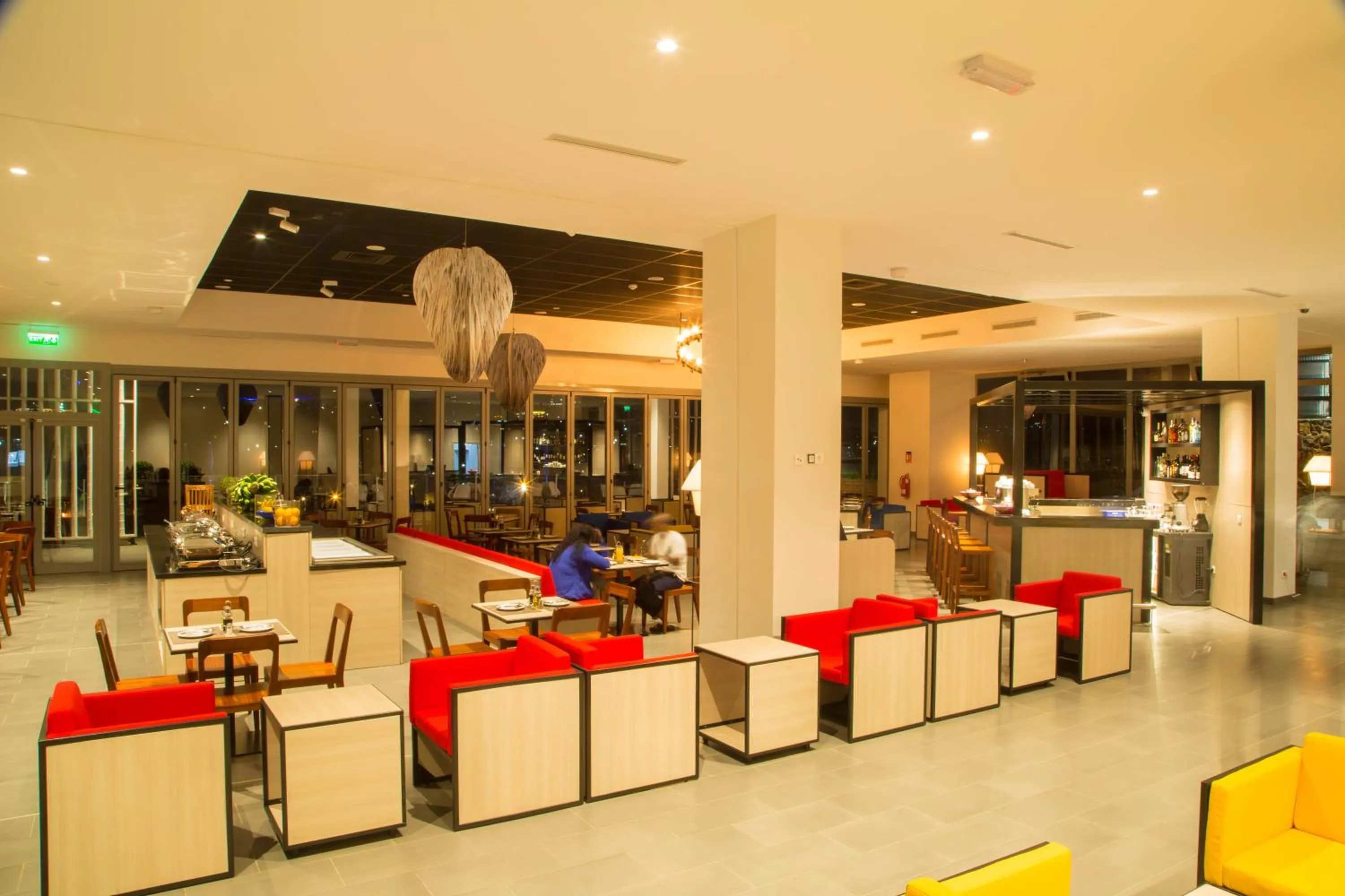 Restaurant/places to eat in Onomo Hotel Kigali