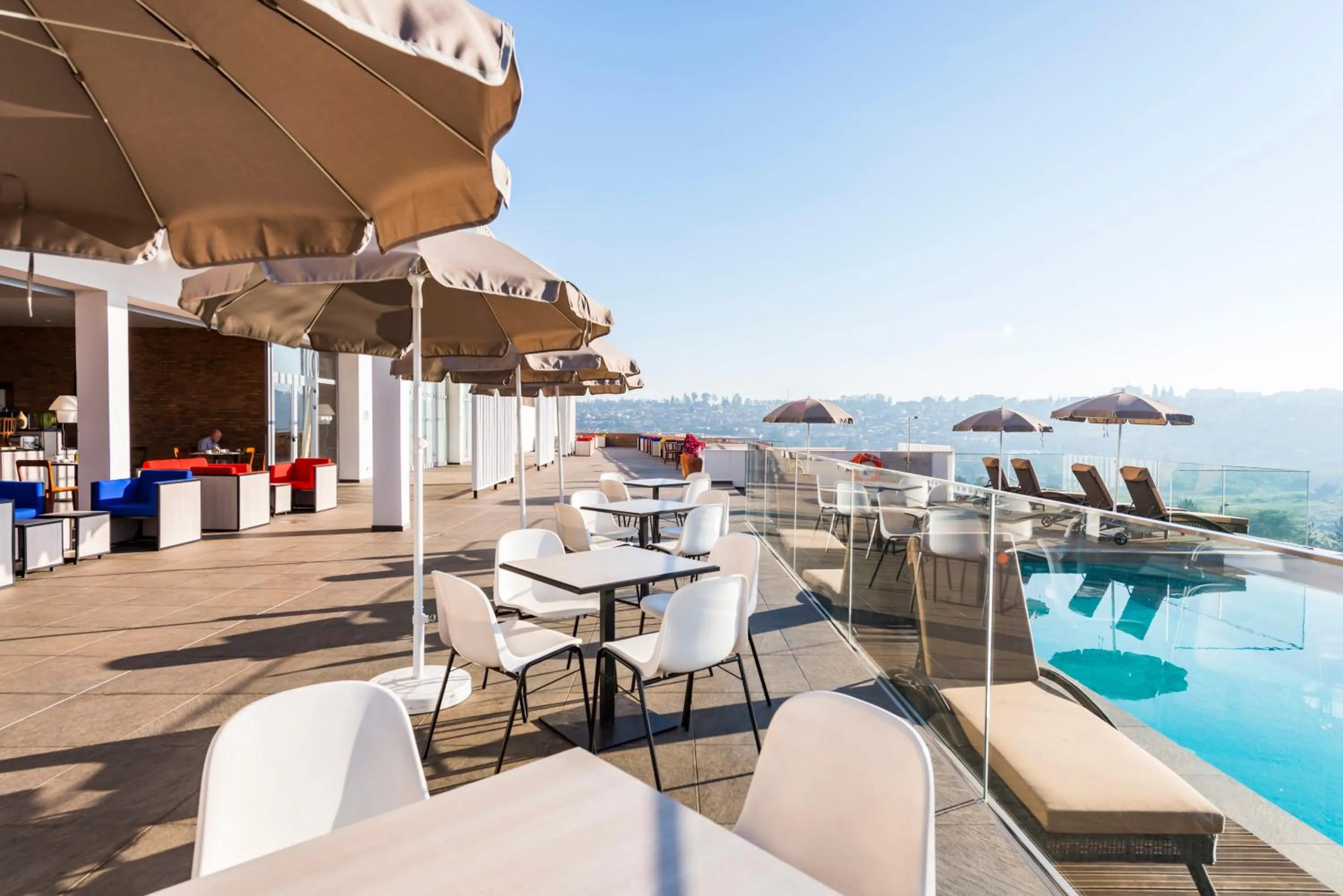 Balcony/Terrace in Onomo Hotel Kigali