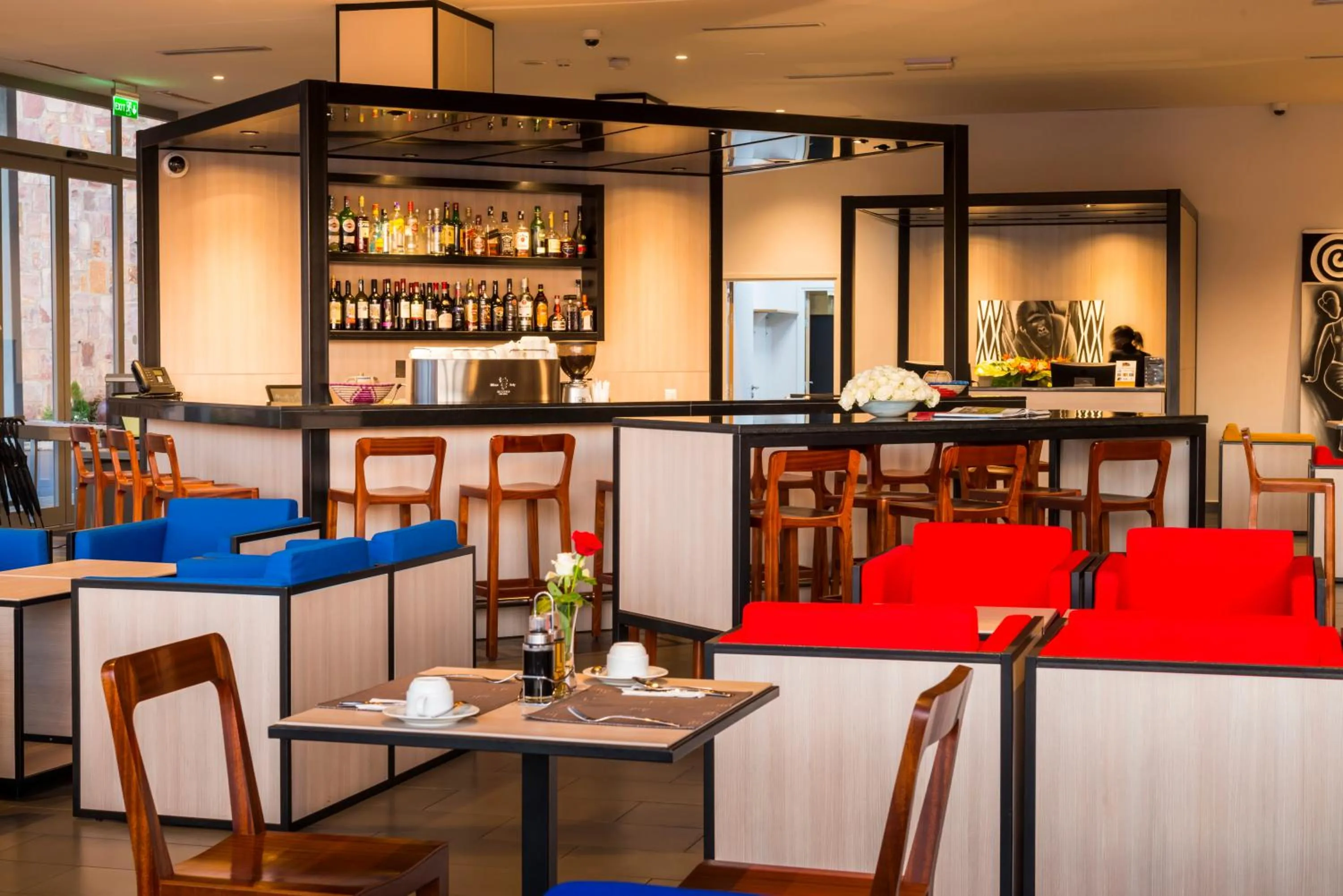 Lobby or reception in Onomo Hotel Kigali