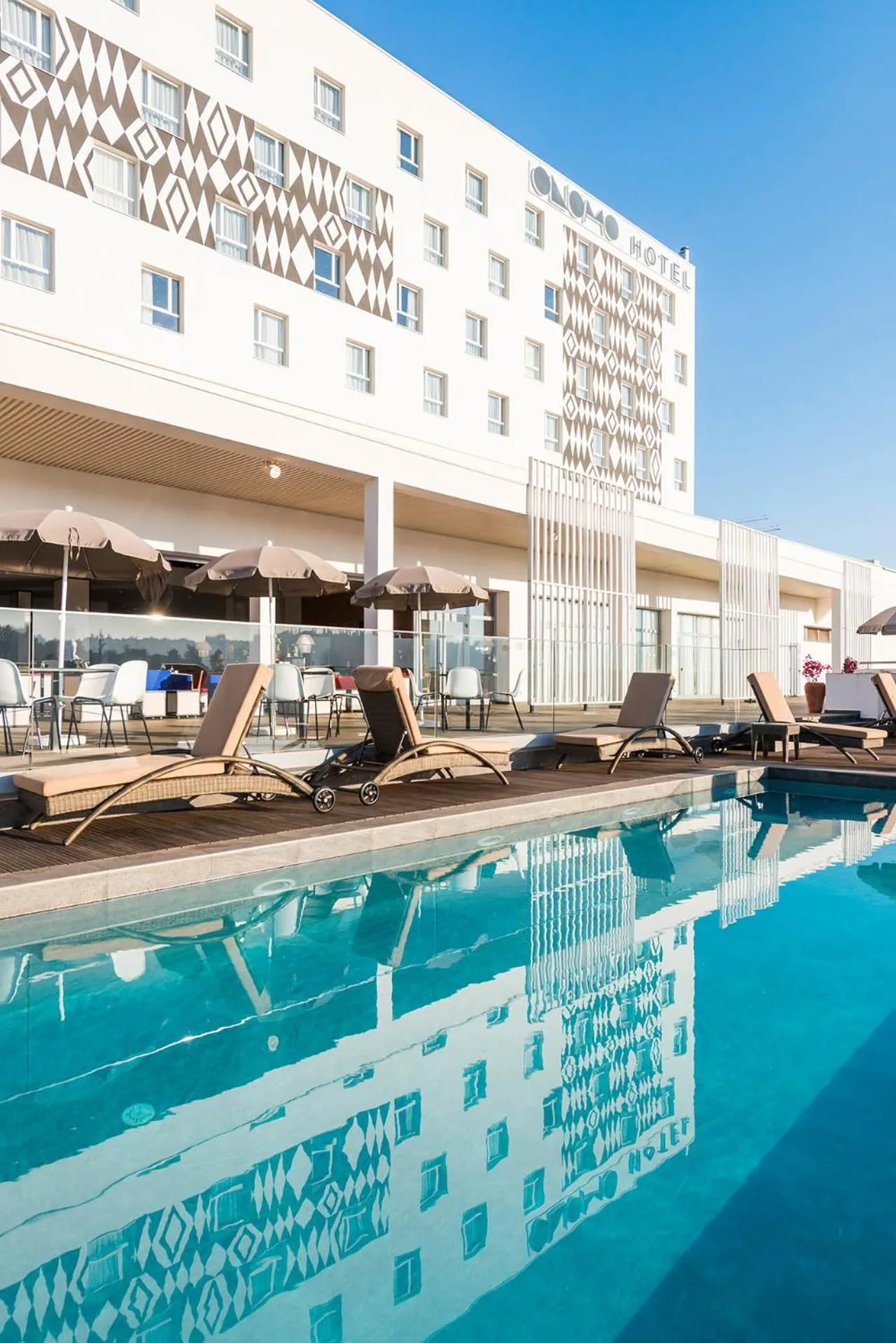 Facade/entrance in Onomo Hotel Kigali