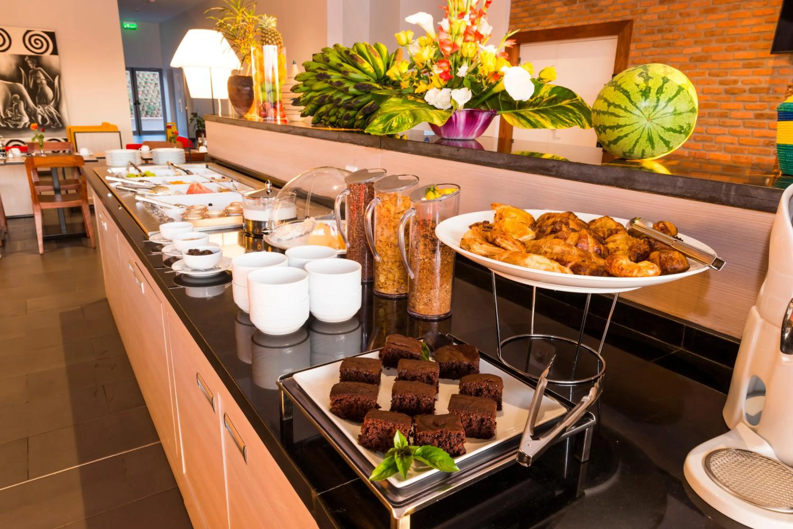 Breakfast in Onomo Hotel Kigali