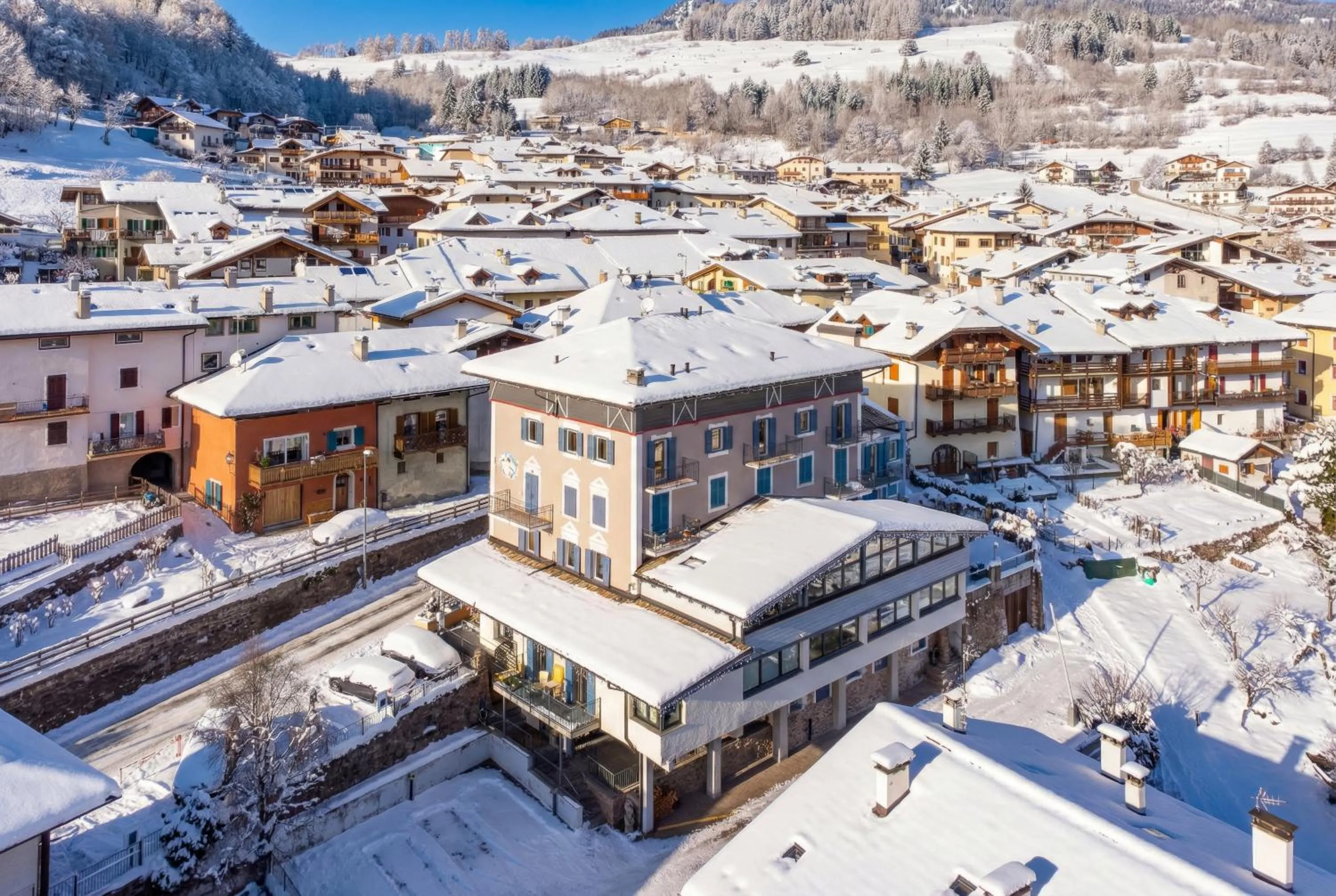 Bird's eye view in Residenza Bagni & Miramonti