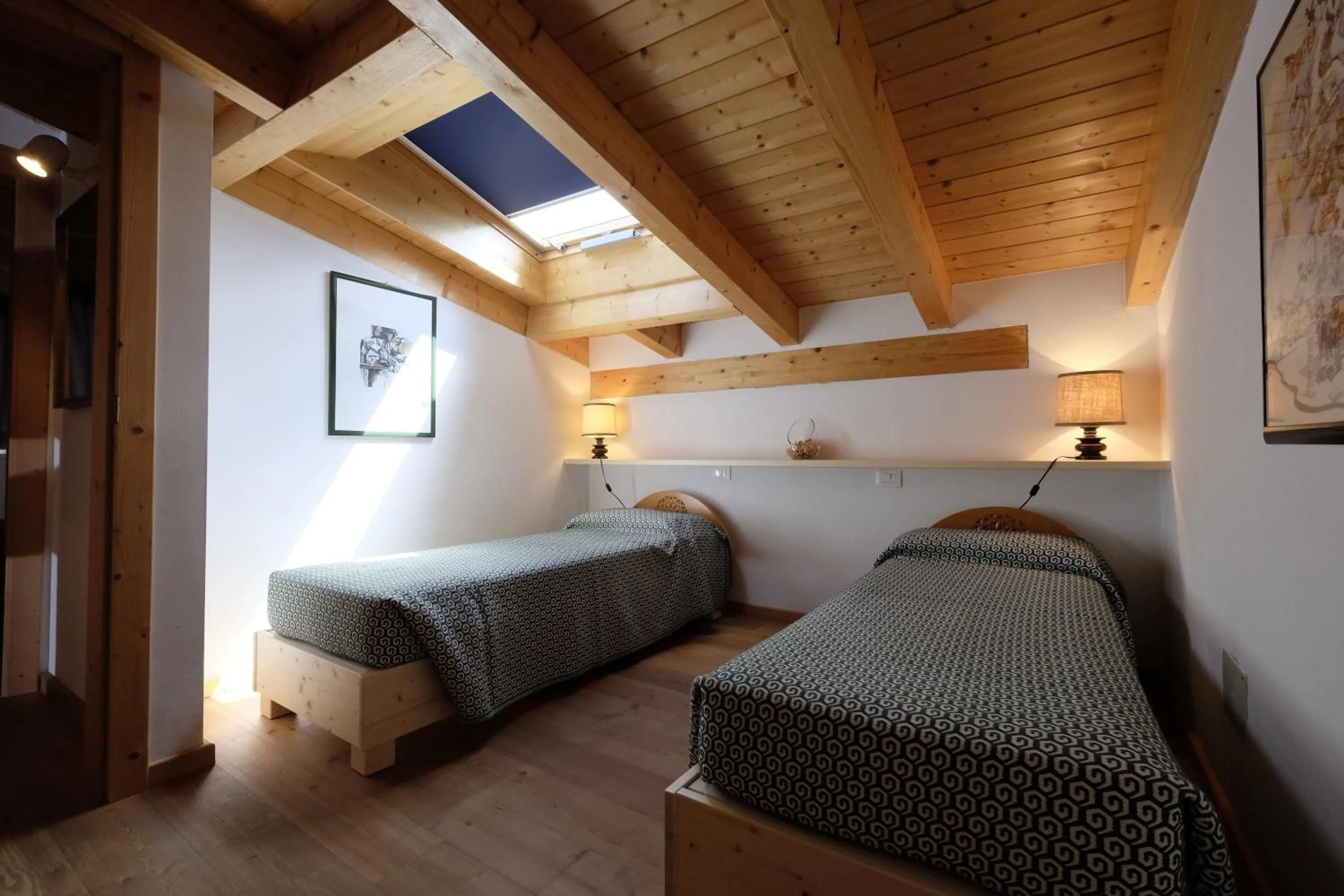 Bed in Residenza Bagni & Miramonti