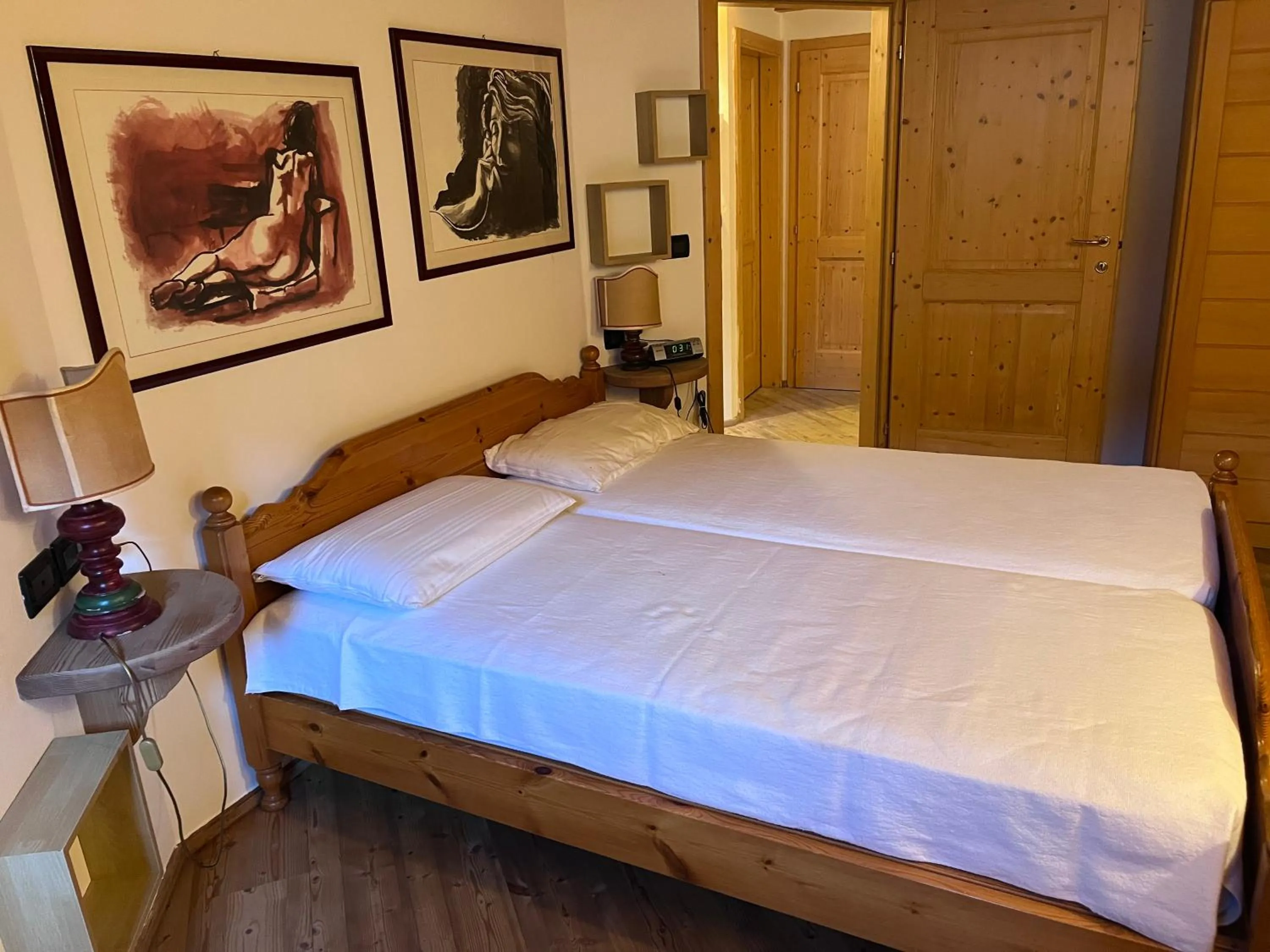 Bed in Residenza Bagni & Miramonti