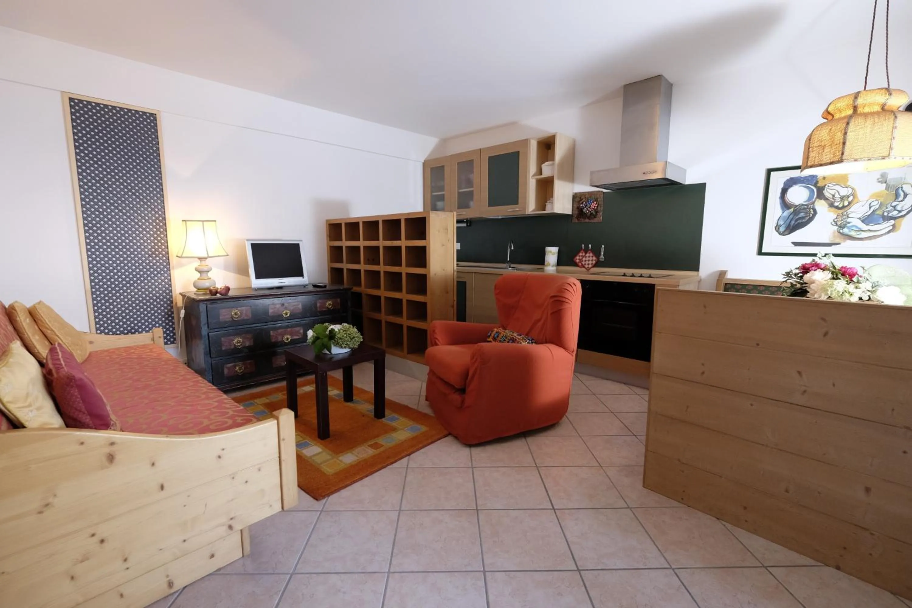 Living room in Residenza Bagni & Miramonti