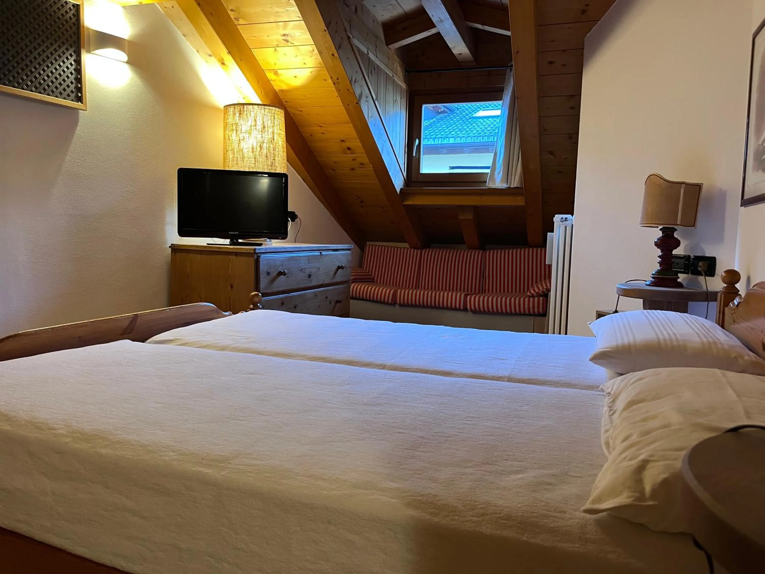 Bed in Residenza Bagni & Miramonti