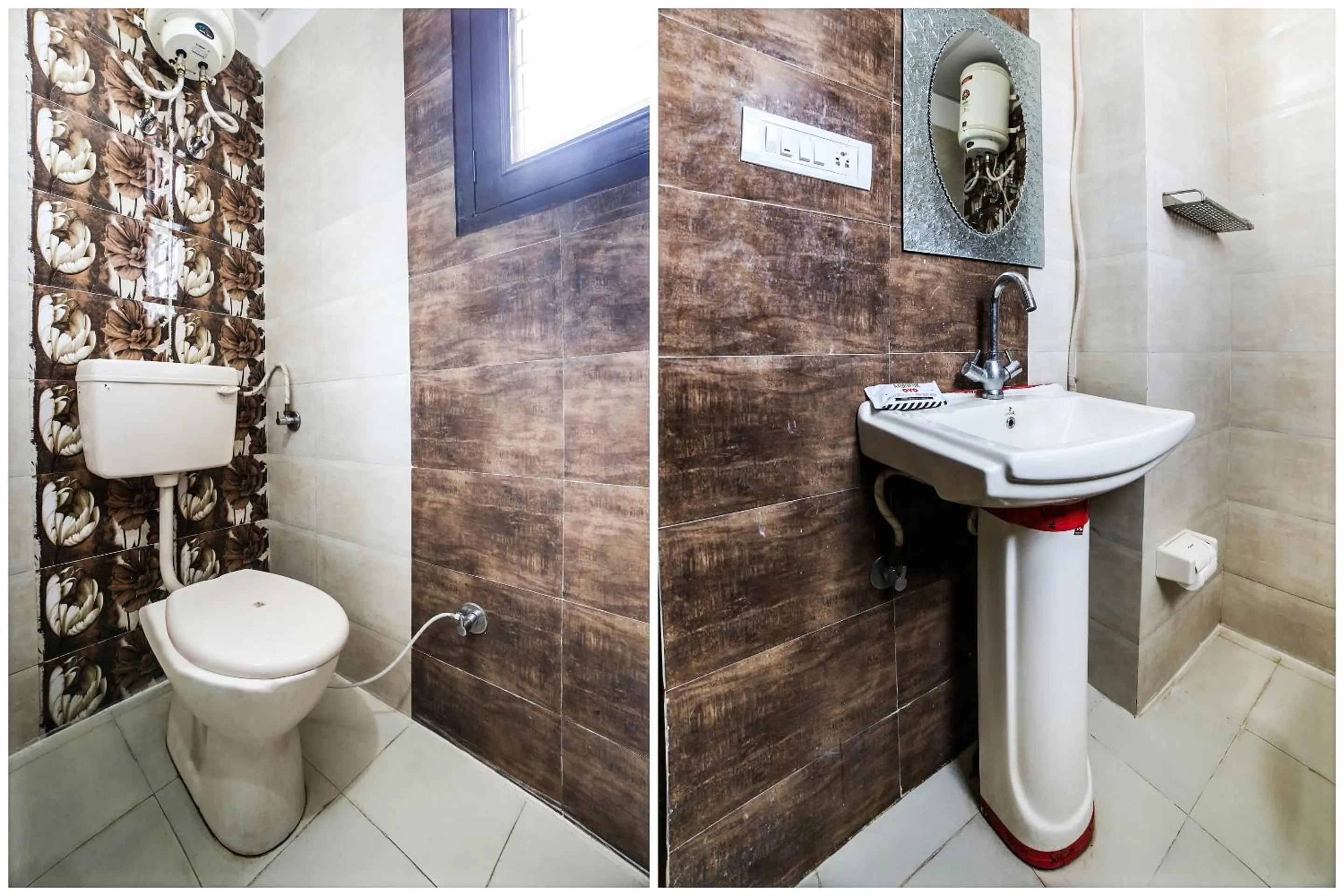 Bathroom in Hotel O AARAV HOTEL