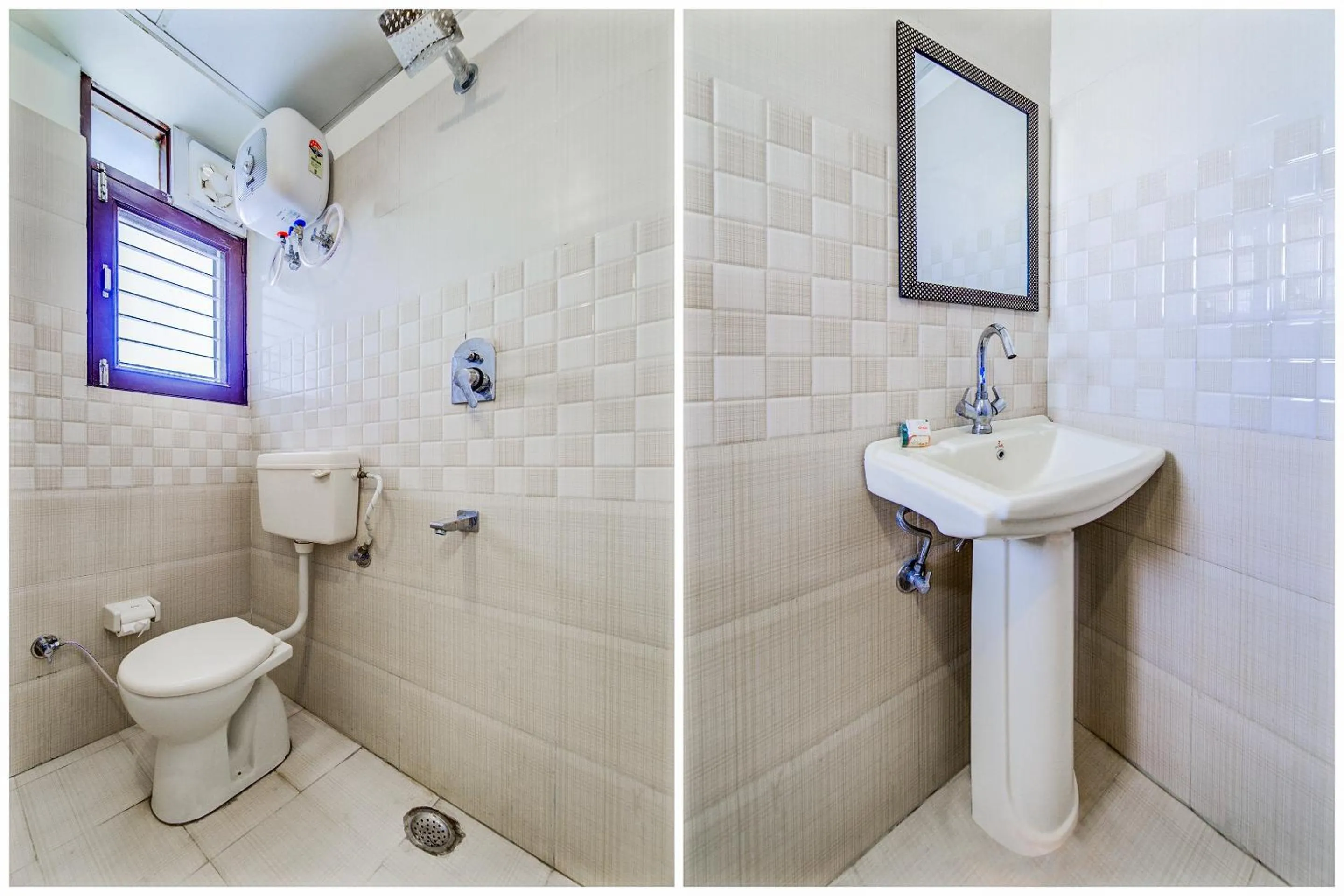 Bathroom in Hotel O AARAV HOTEL