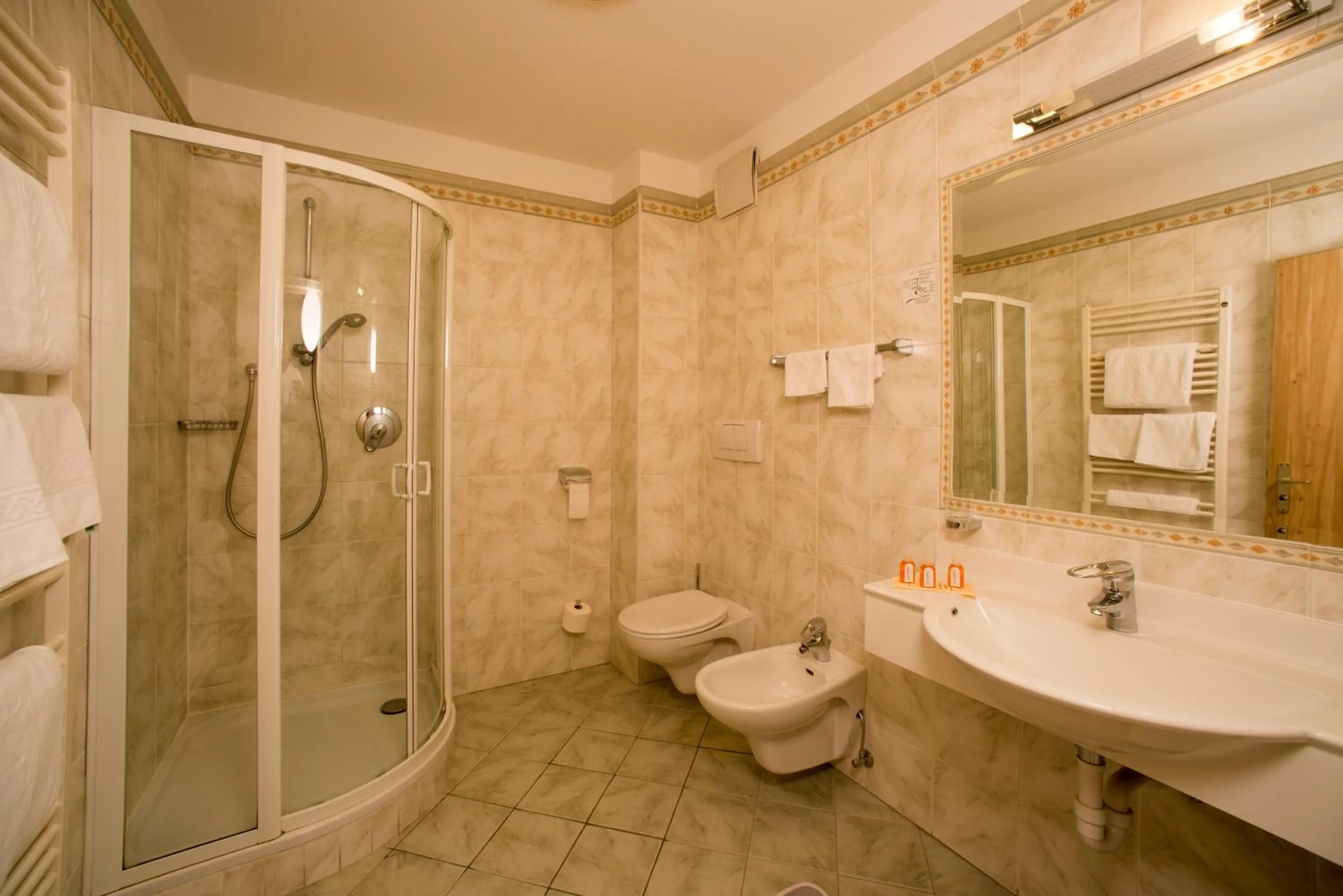 Bathroom in Hotel Garni Snaltnerhof