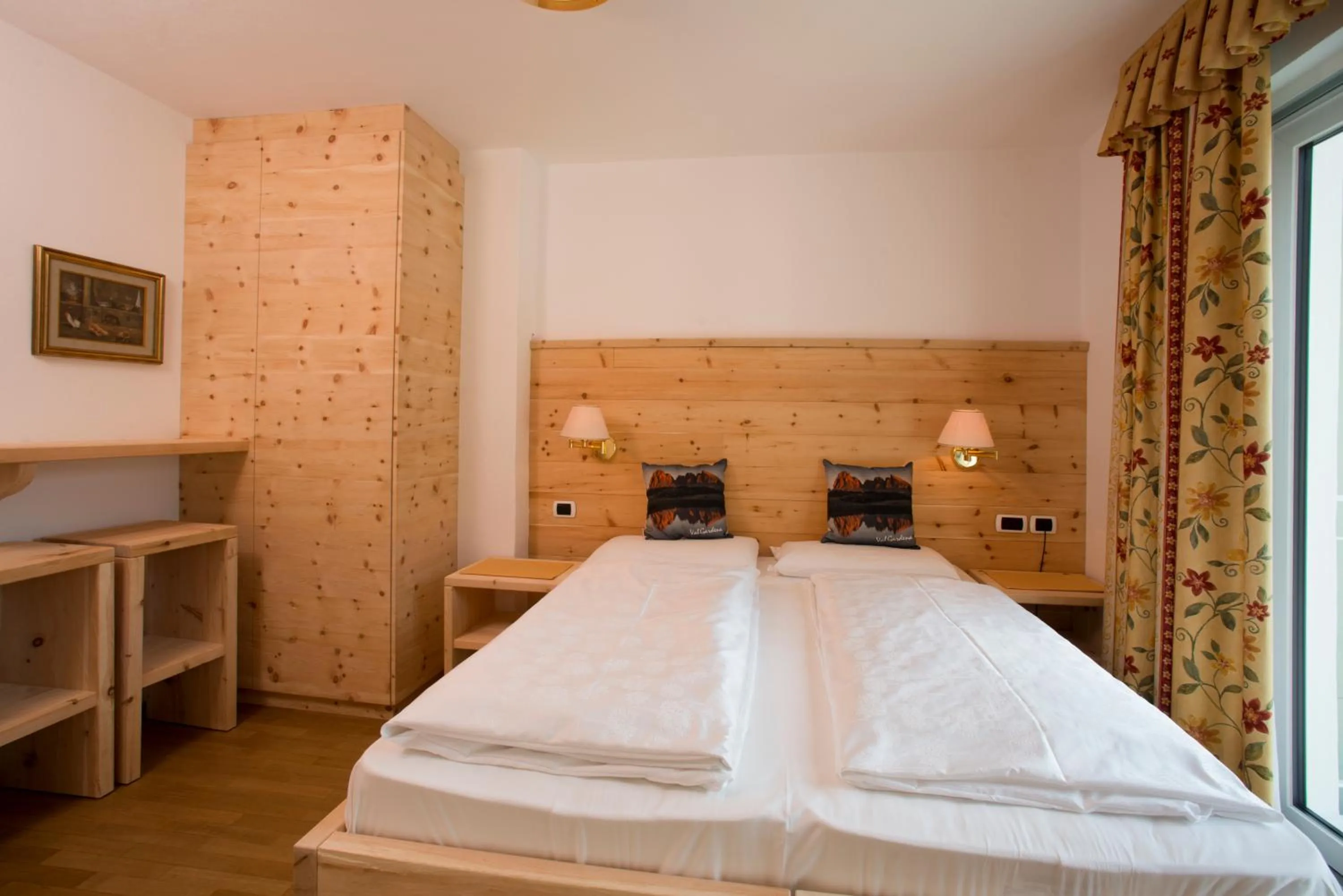 Bed in Hotel Garni Snaltnerhof