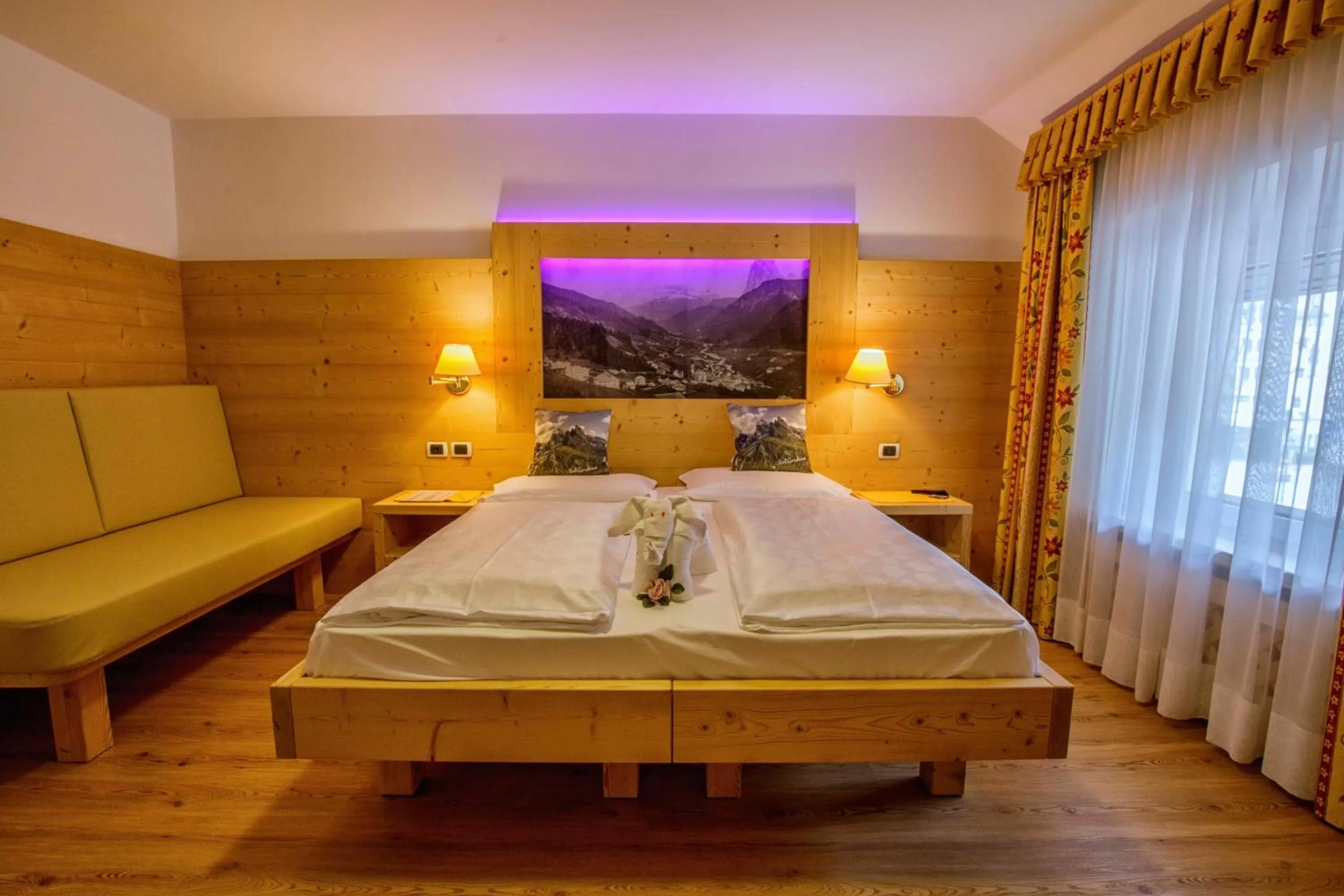 Photo of the whole room, Bed in Hotel Garni Snaltnerhof