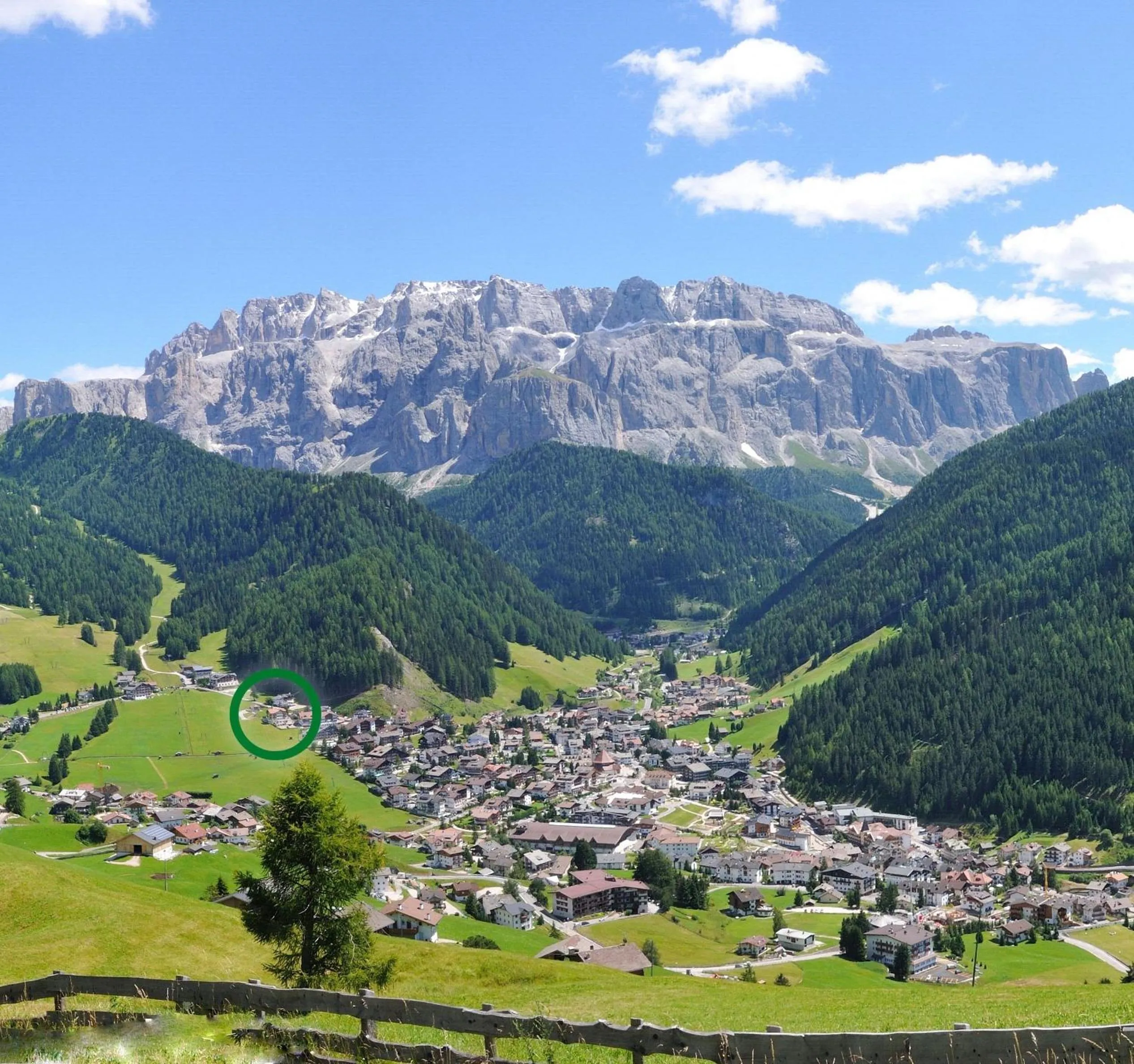 Area and facilities in Garni Hotel Bel Vert