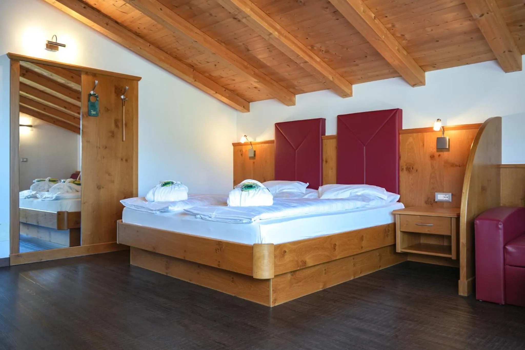 Photo of the whole room, Bed in Garni Hotel Bel Vert