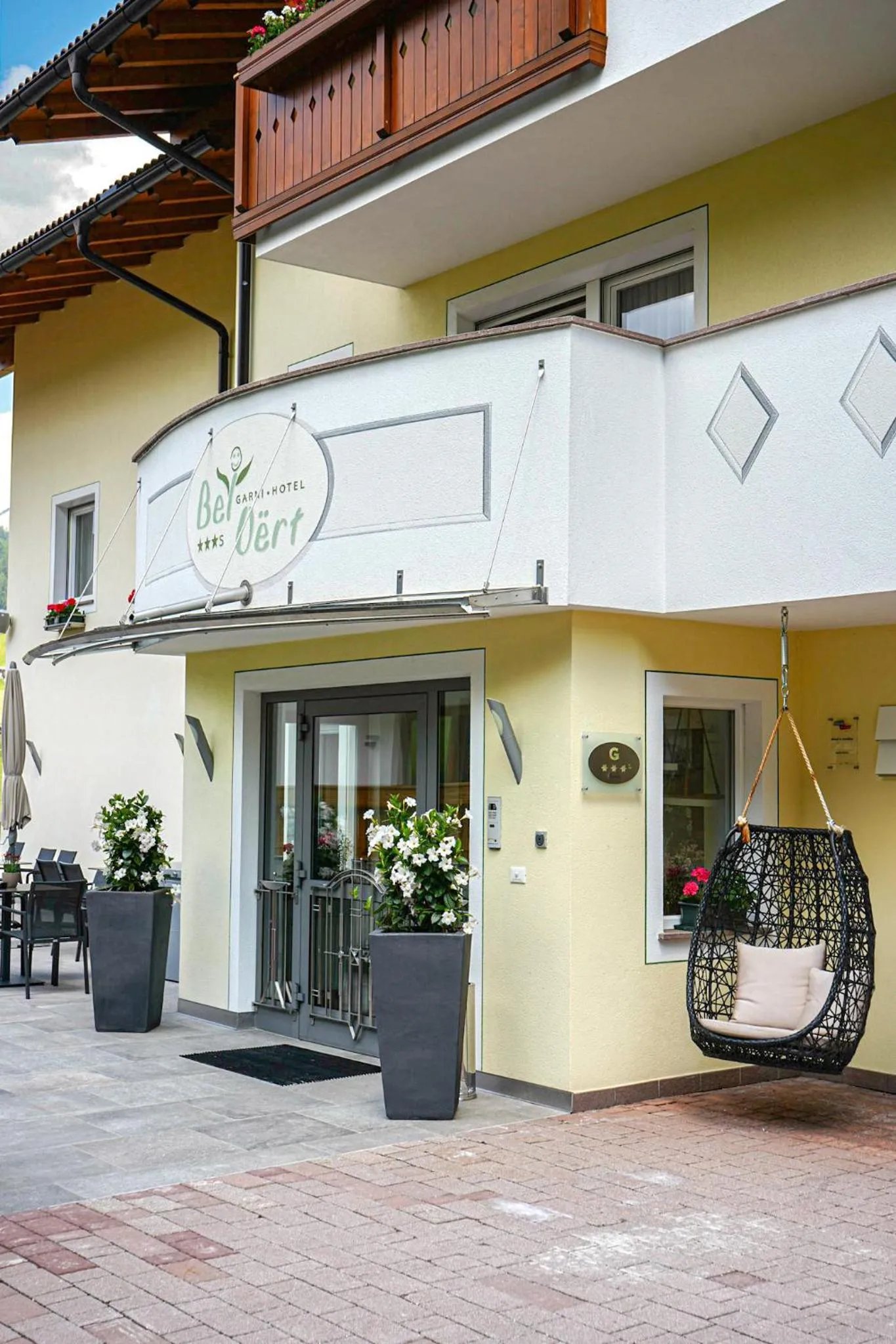 Property building in Garni Hotel Bel Vert