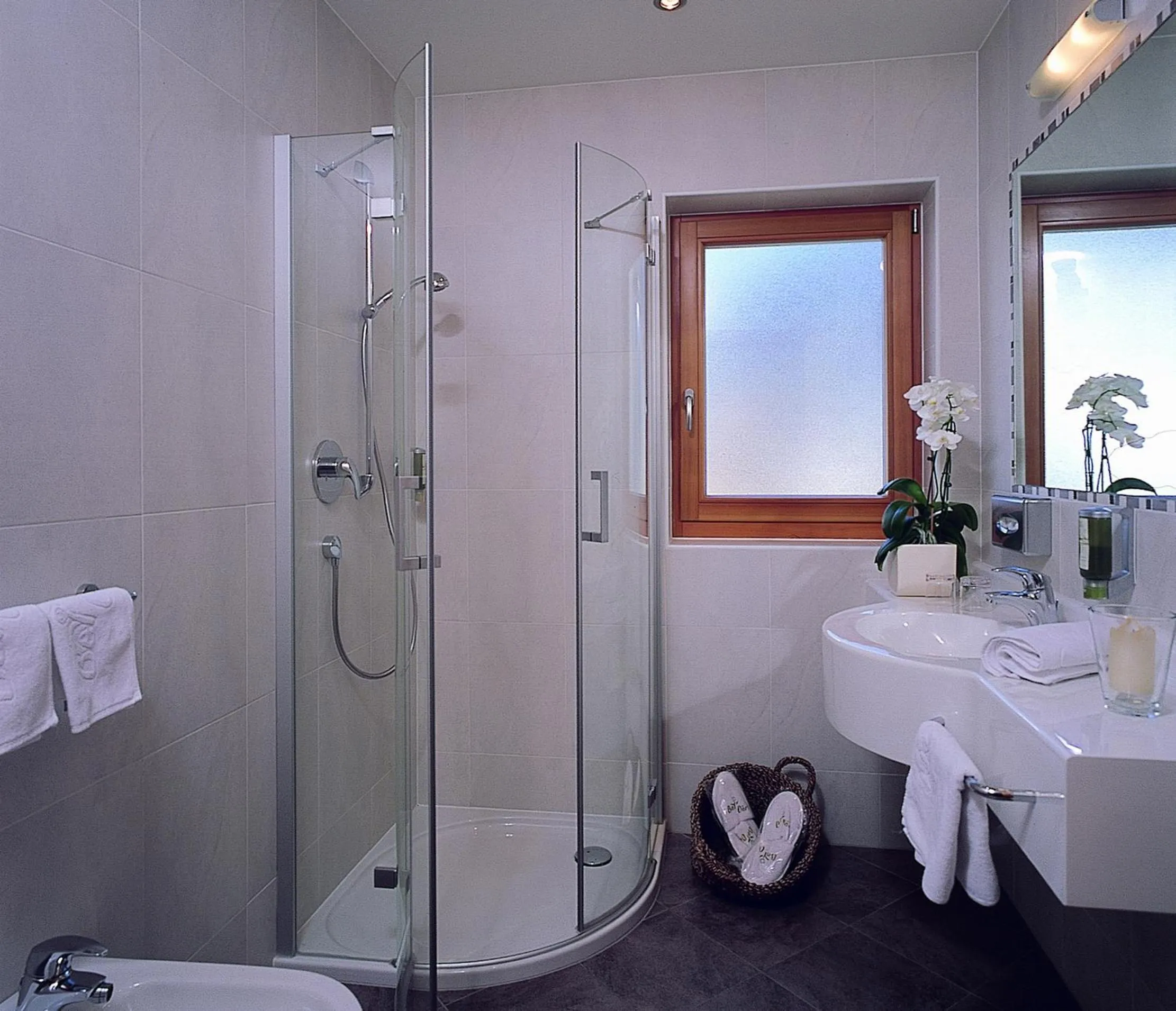 Bathroom in Garni Hotel Bel Vert