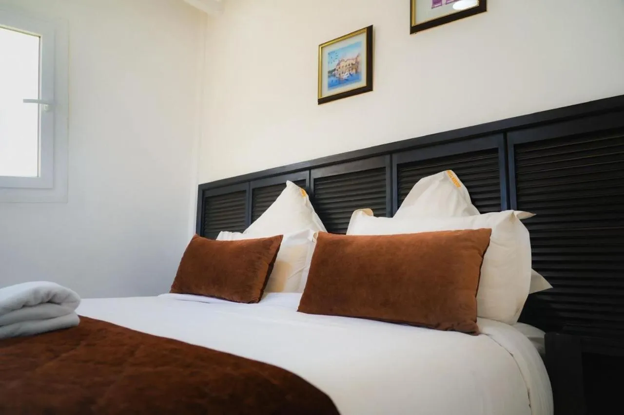 Bed in Hôtel Mansour