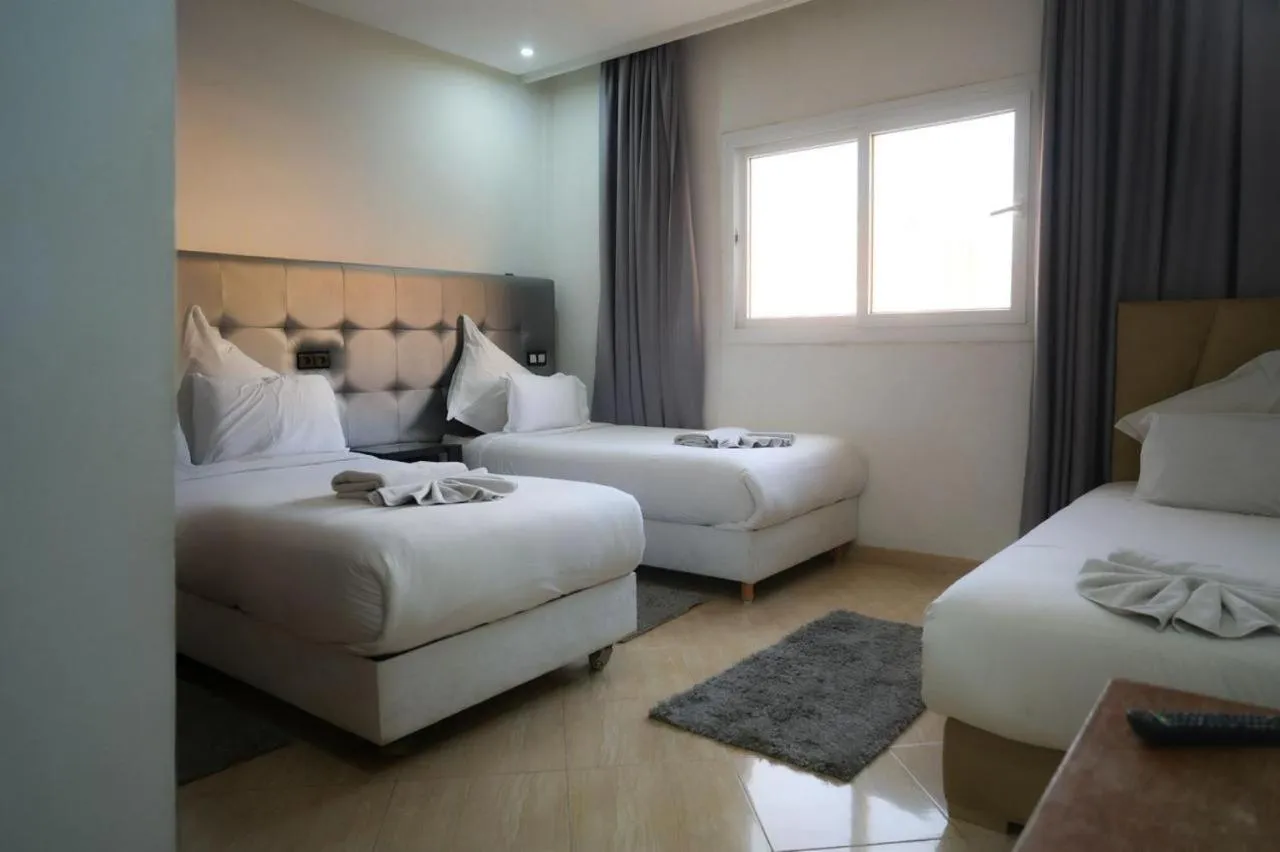 Bed in Hôtel Mansour