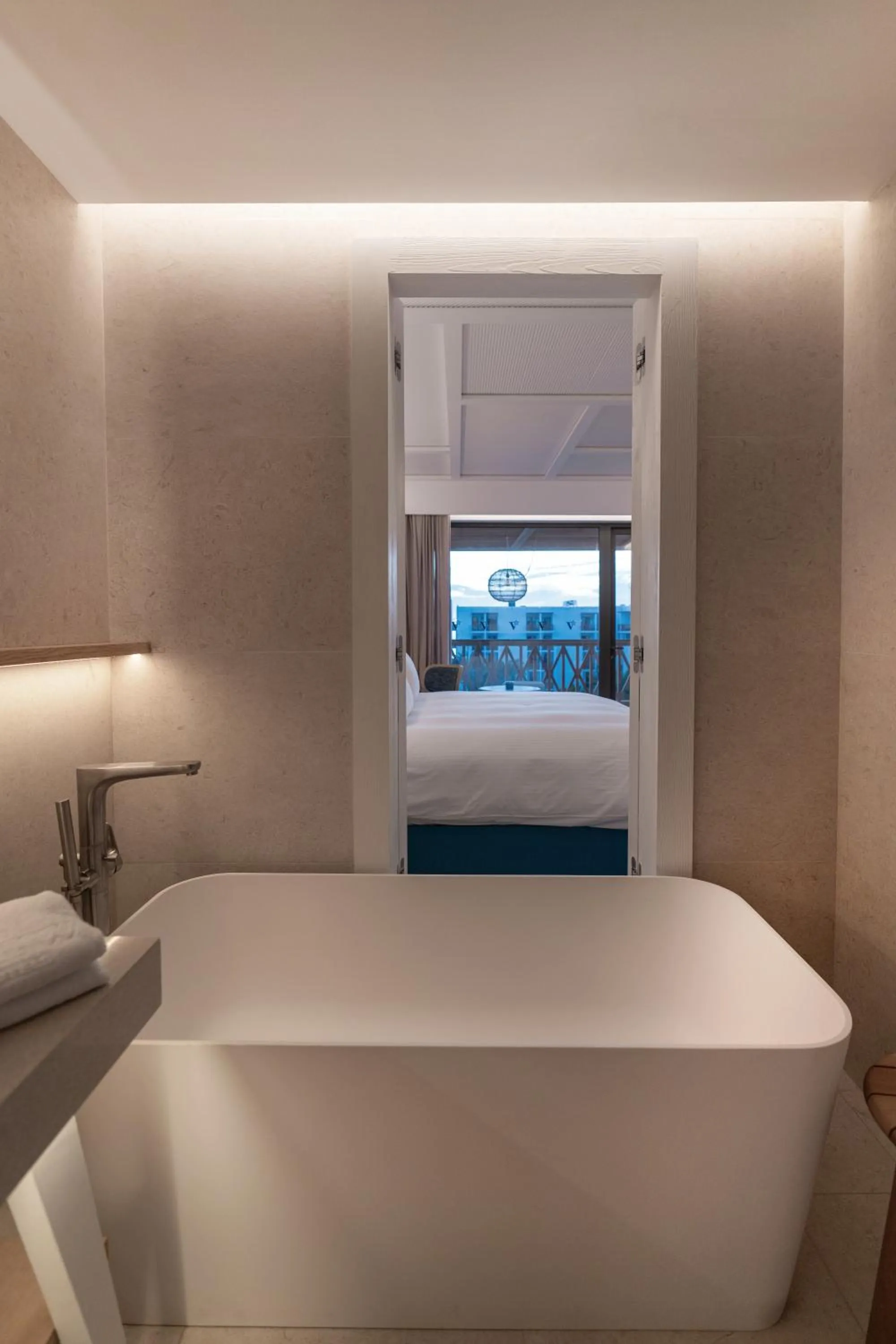 Bath, Bed in The View Agadir