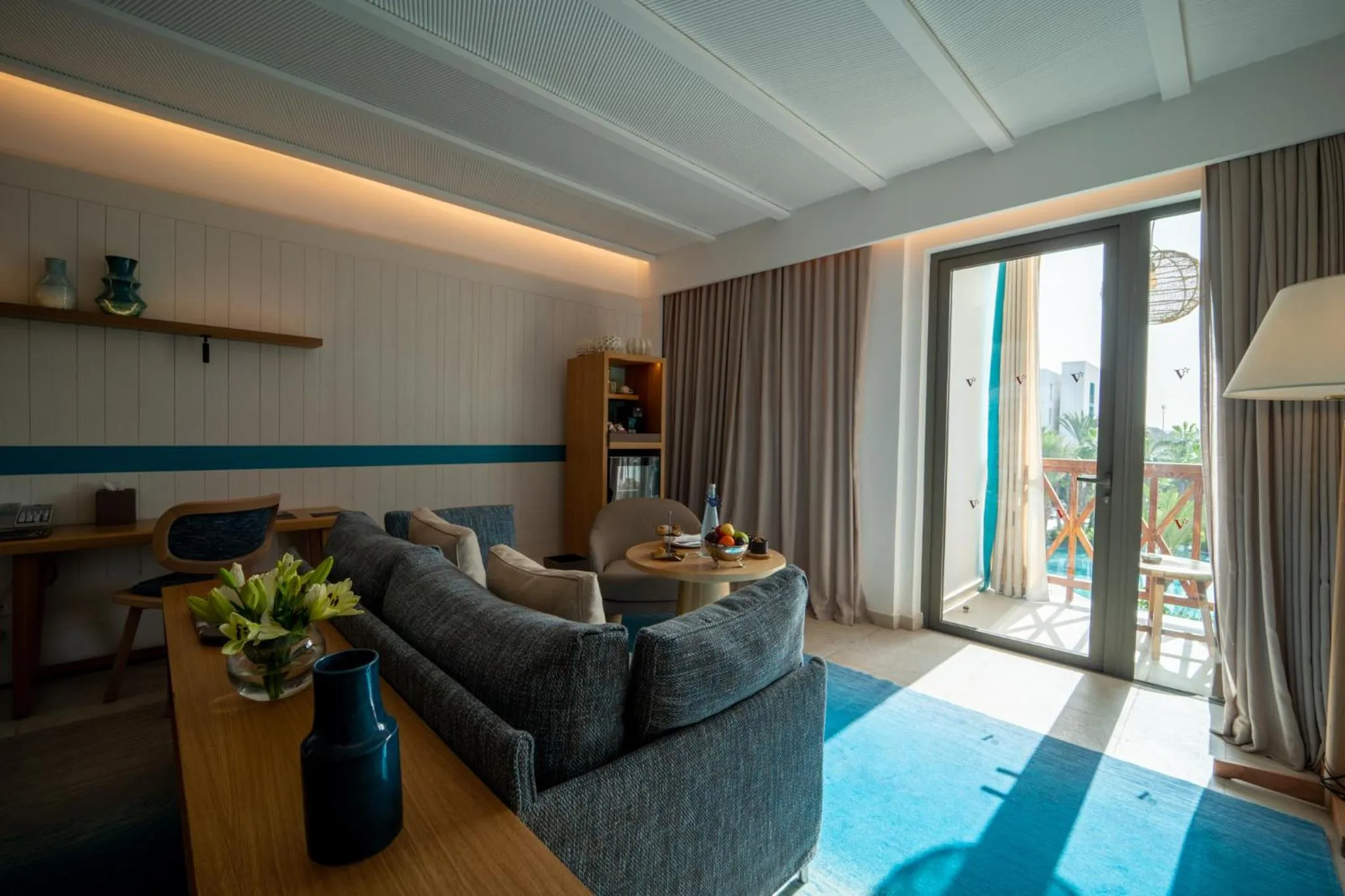 Living room in The View Agadir
