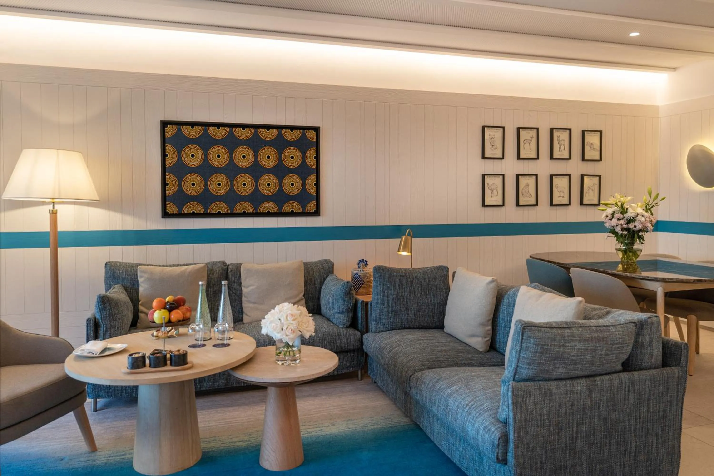 Living room in The View Agadir