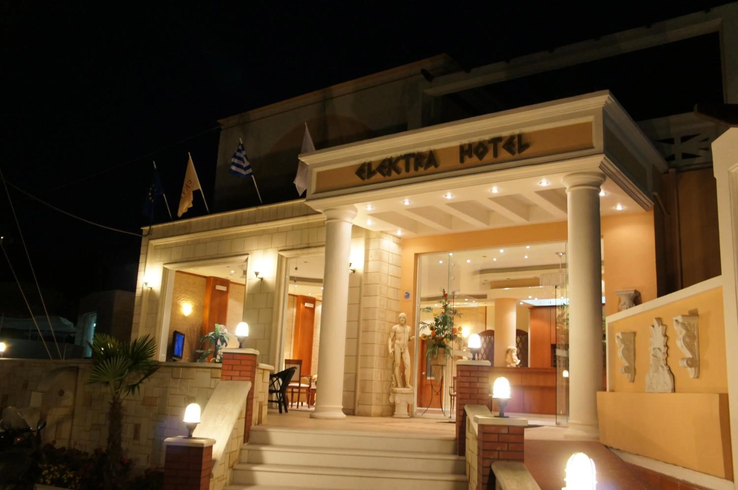 Facade/entrance in Elektra Beach Hotel