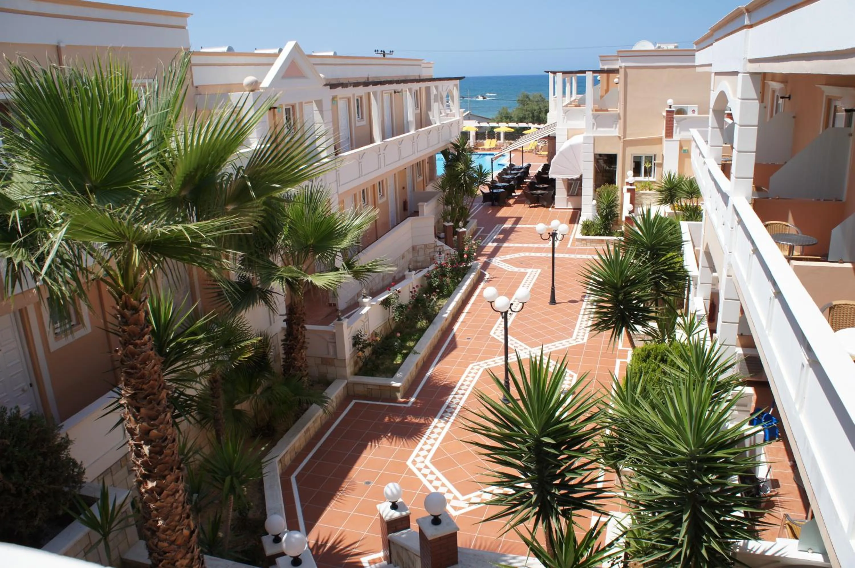 Facade/entrance in Elektra Beach Hotel