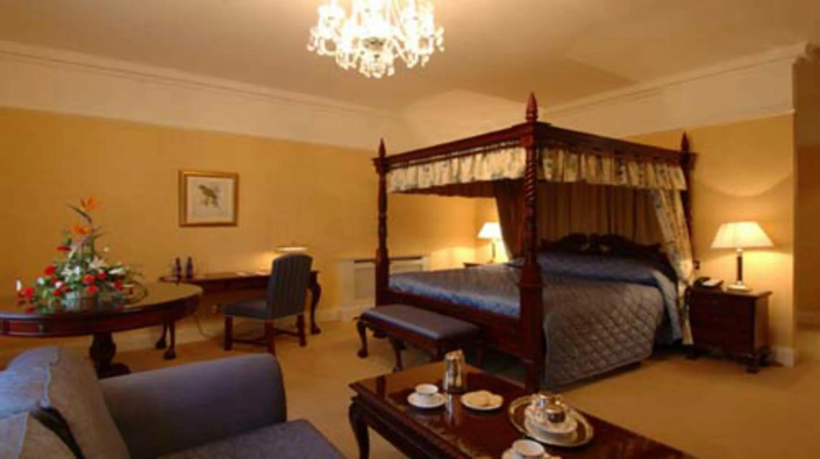 Bed in Barberstown Castle