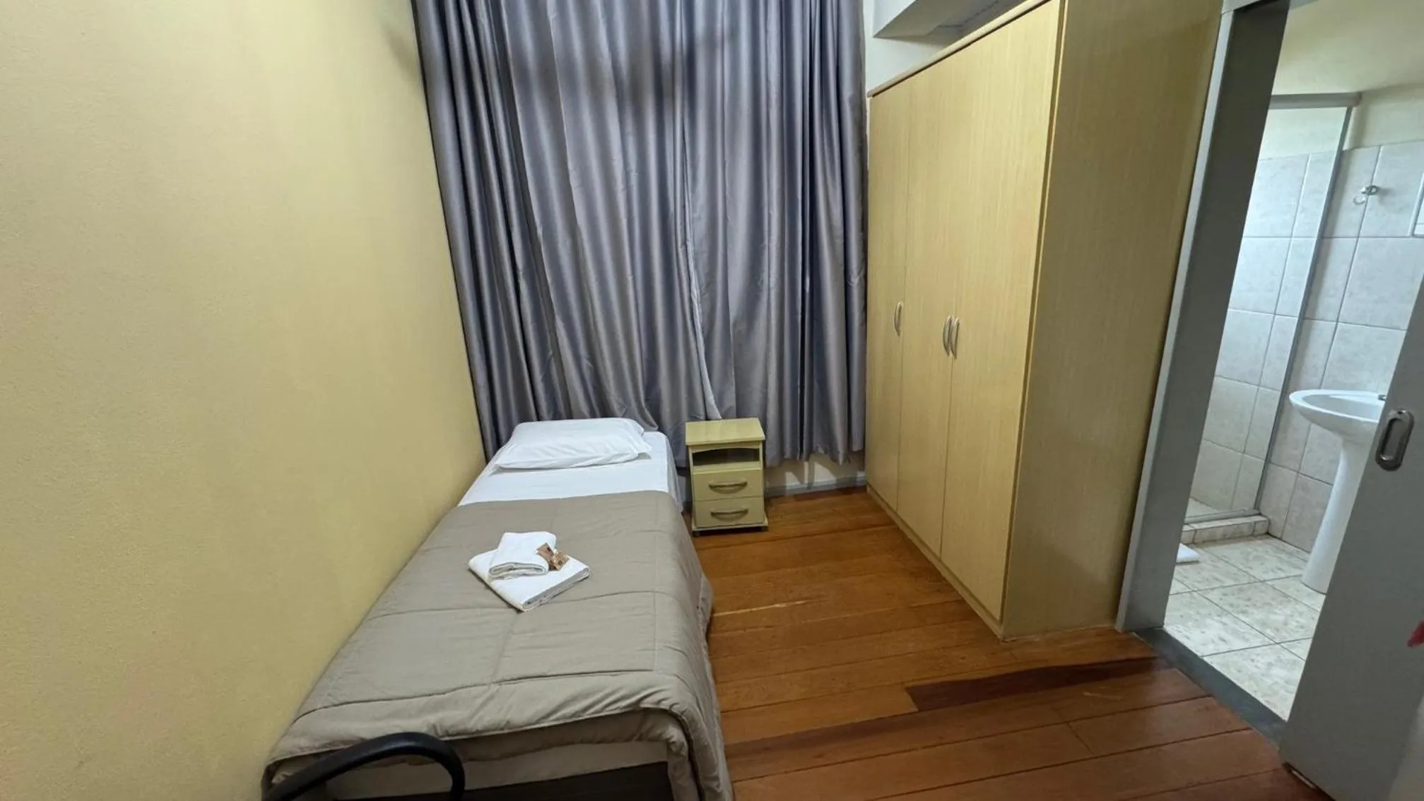 Bed in Hotel Pousada São Lourenço