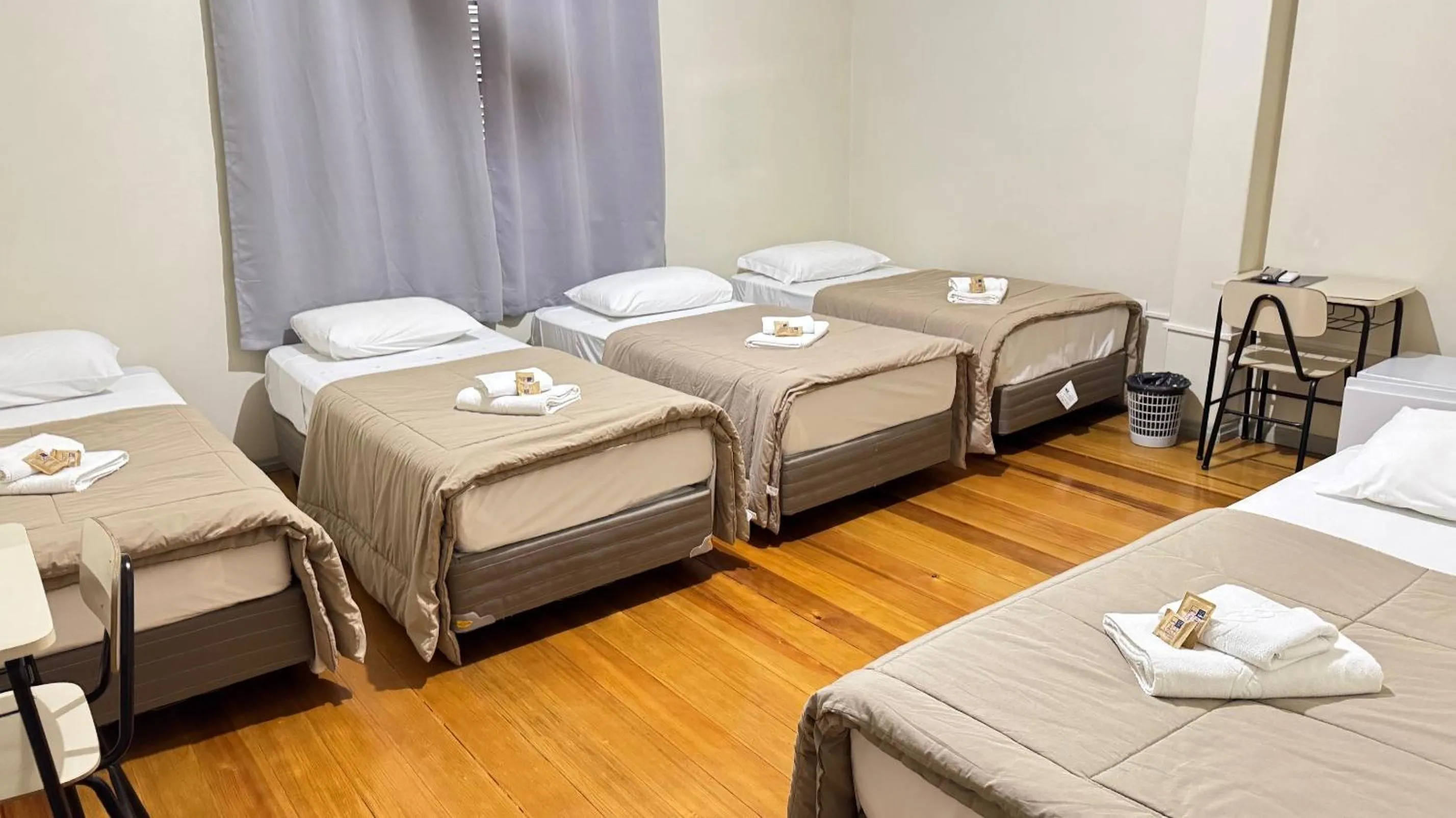 Bed in Hotel Pousada São Lourenço