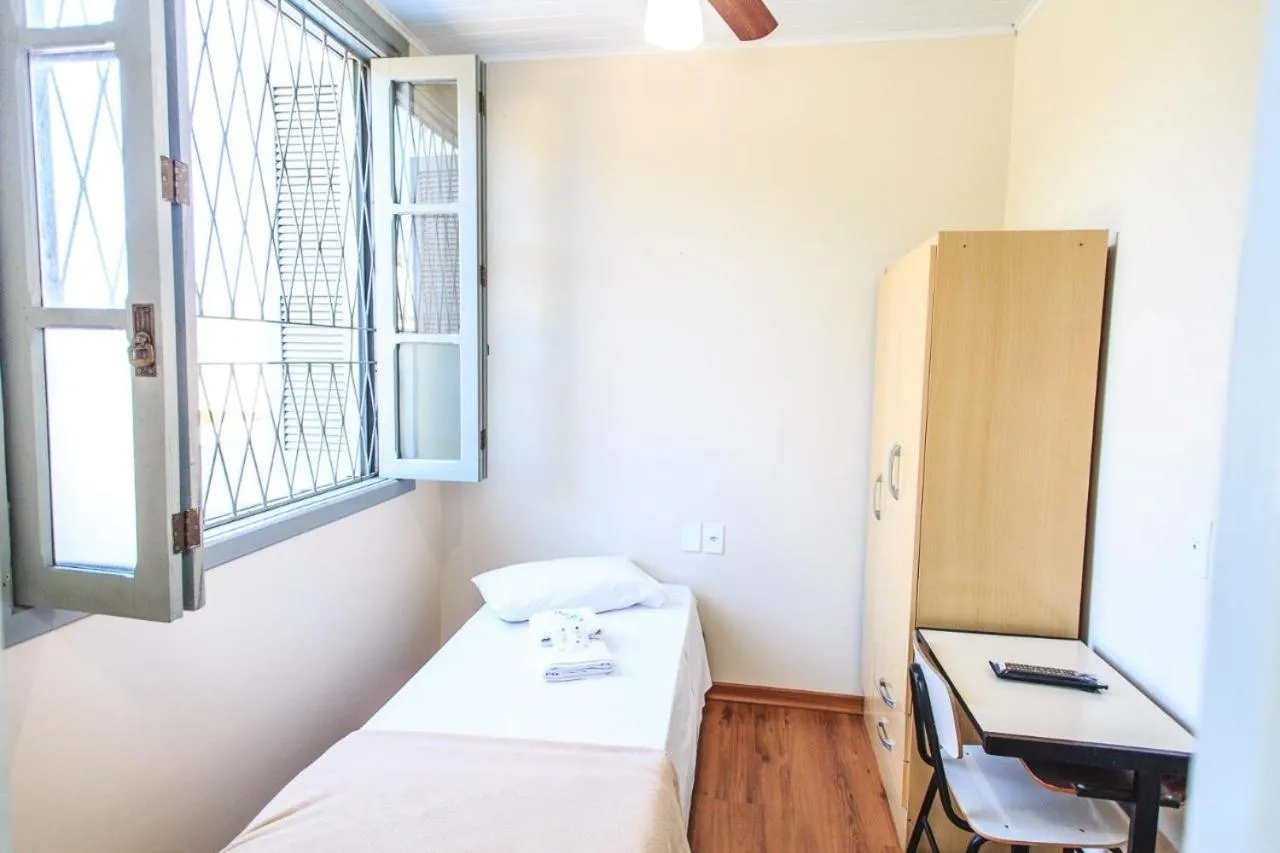 Bed in Hotel Pousada São Lourenço