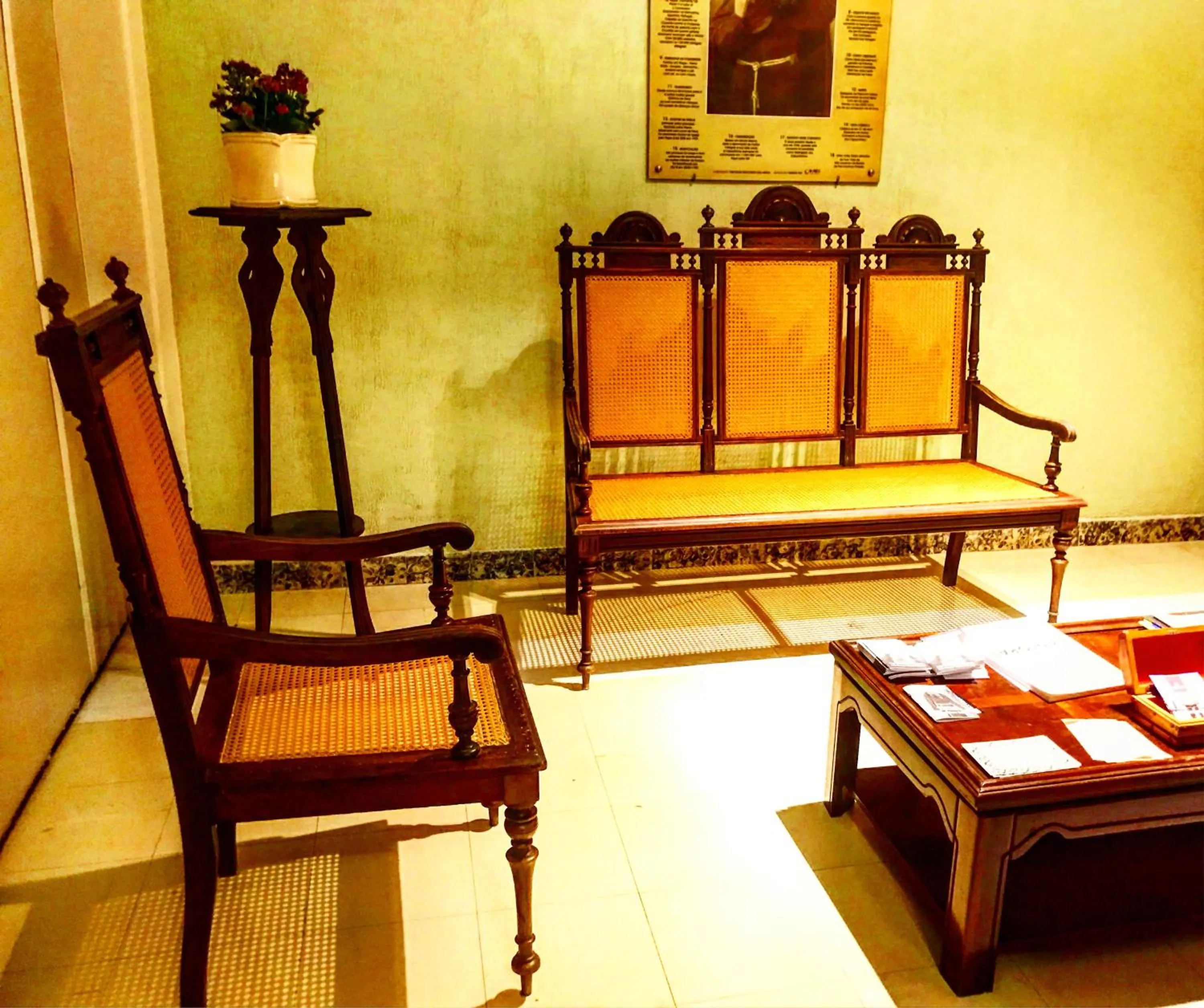 Living room in Hotel Pousada São Lourenço