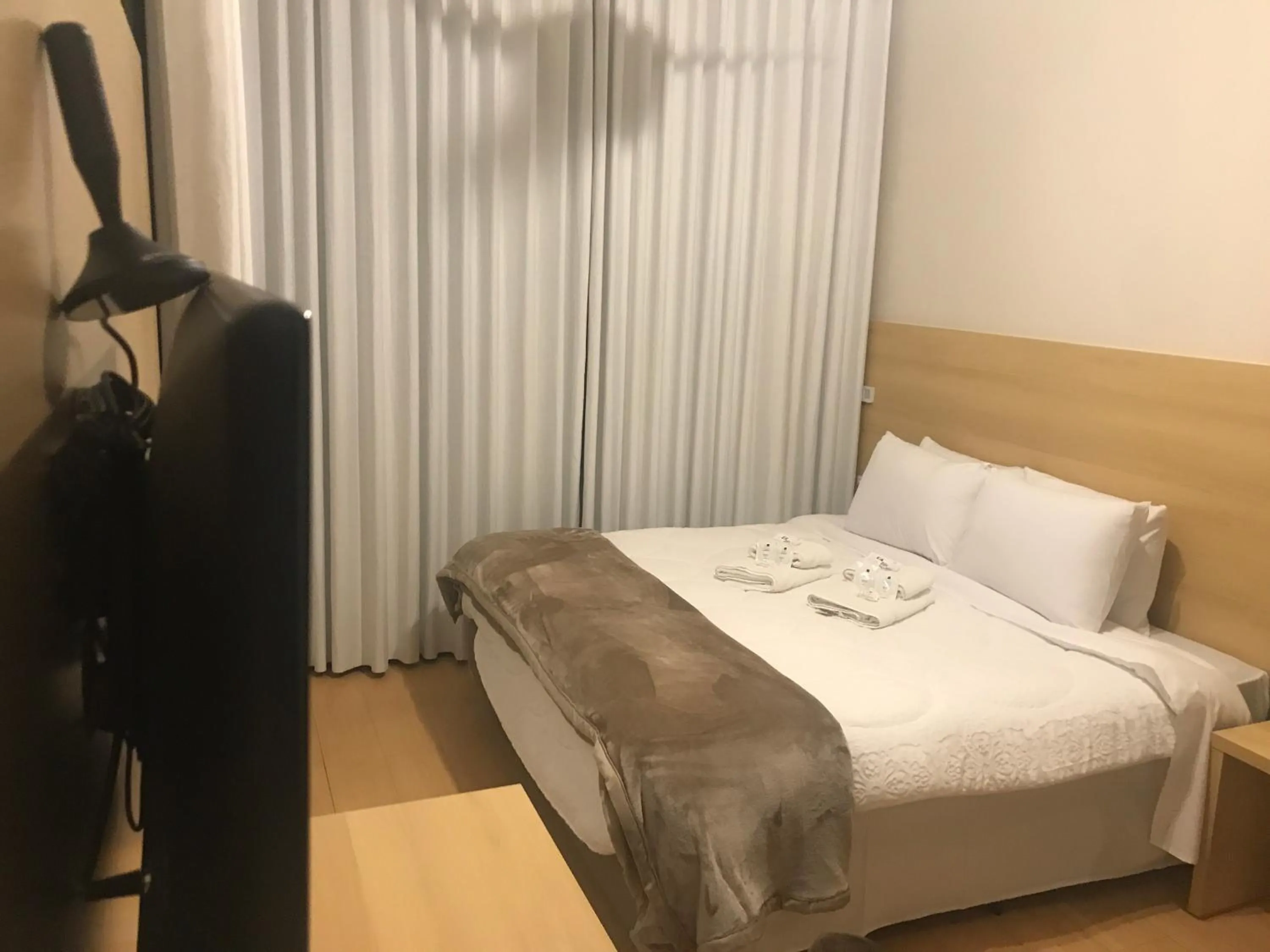 Bed in Hotel Pousada São Lourenço