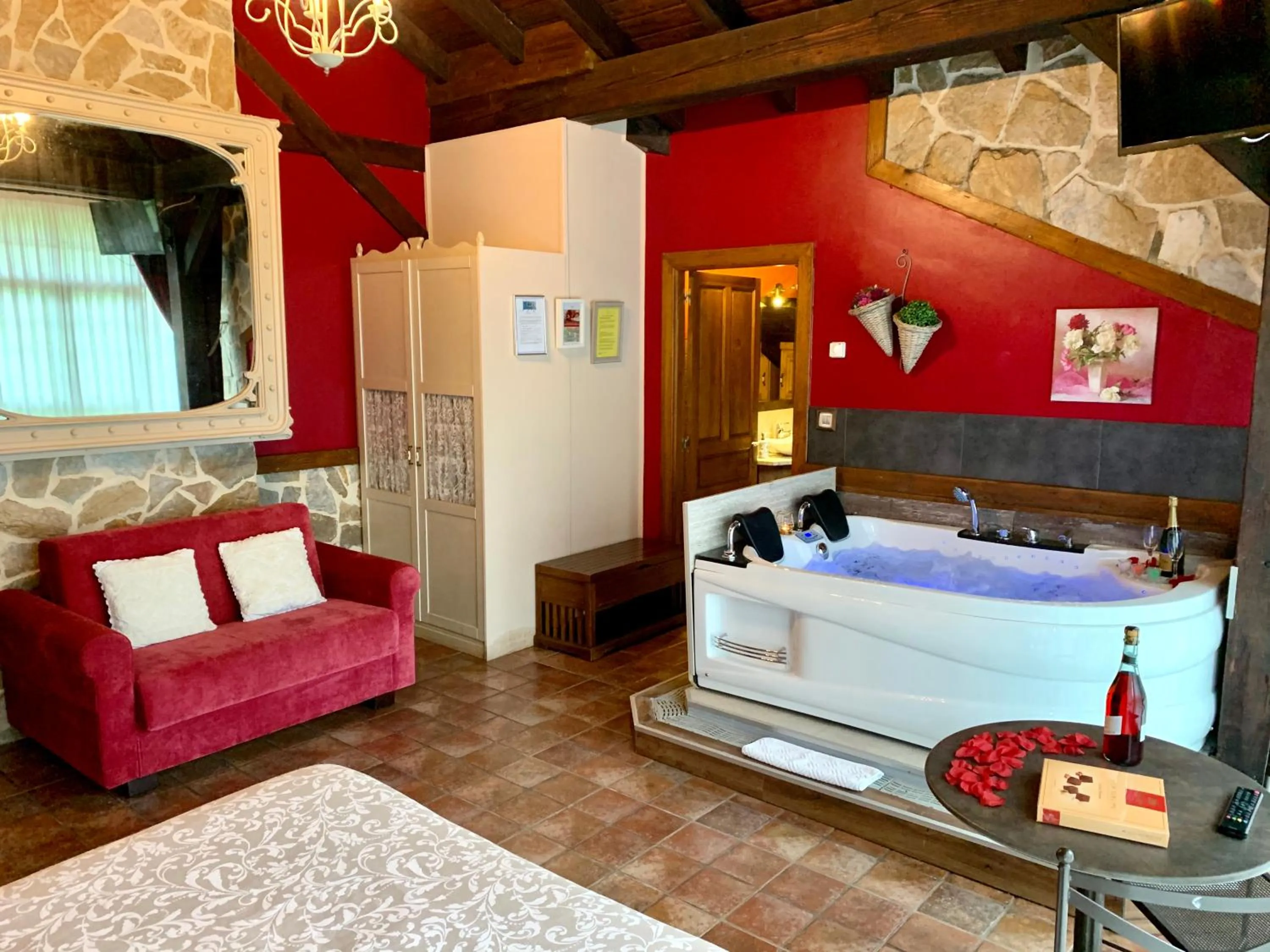 Bed in Akla La Casa Del Puente