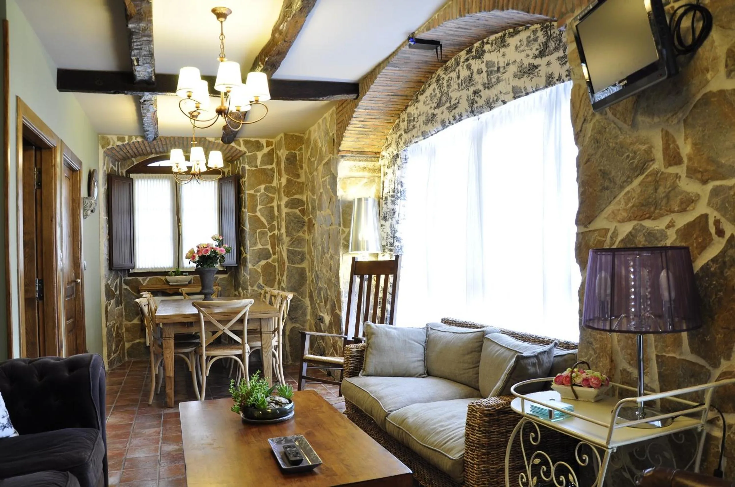 Living room in Akla La Casa Del Puente