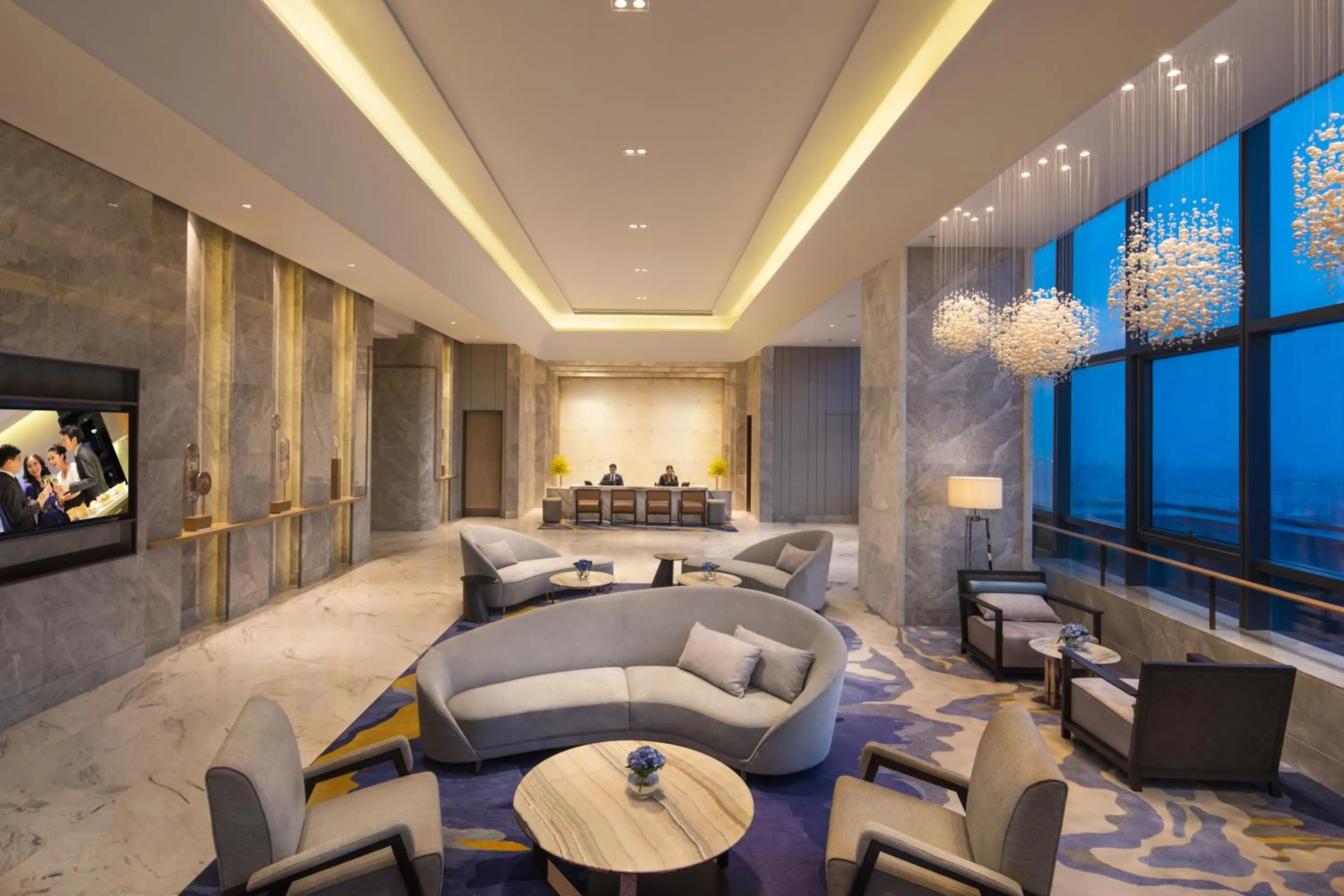 Lobby or reception in Ascott Harmony City Nantong