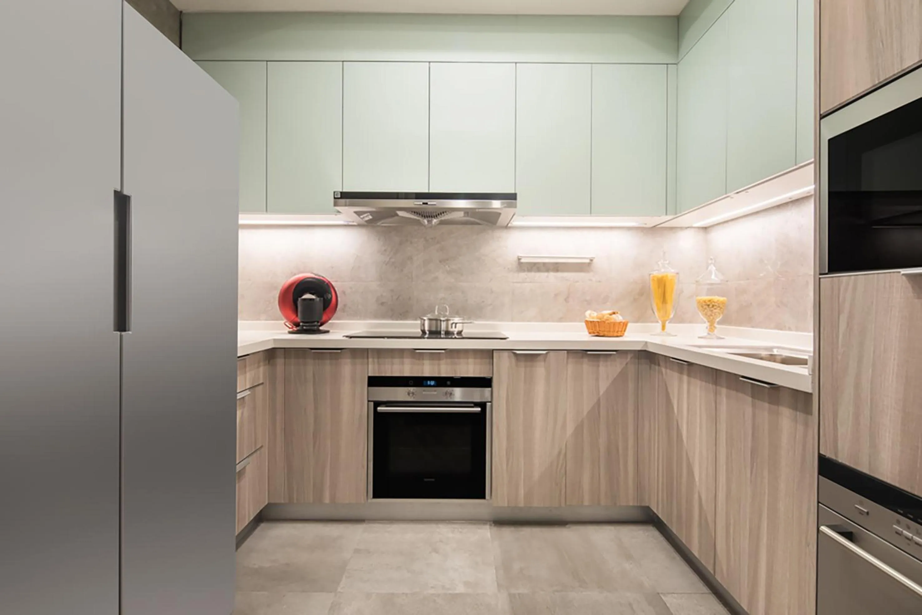 Kitchen or kitchenette in Ascott Harmony City Nantong