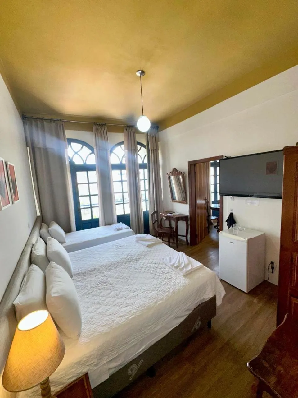 Bed in Hotel Lenheiros