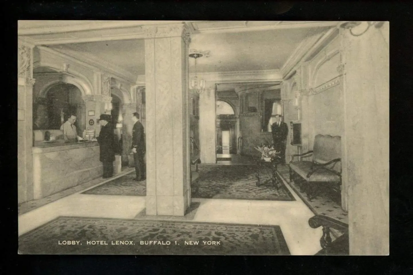 Lobby or reception in Lenox Hotel and Suites