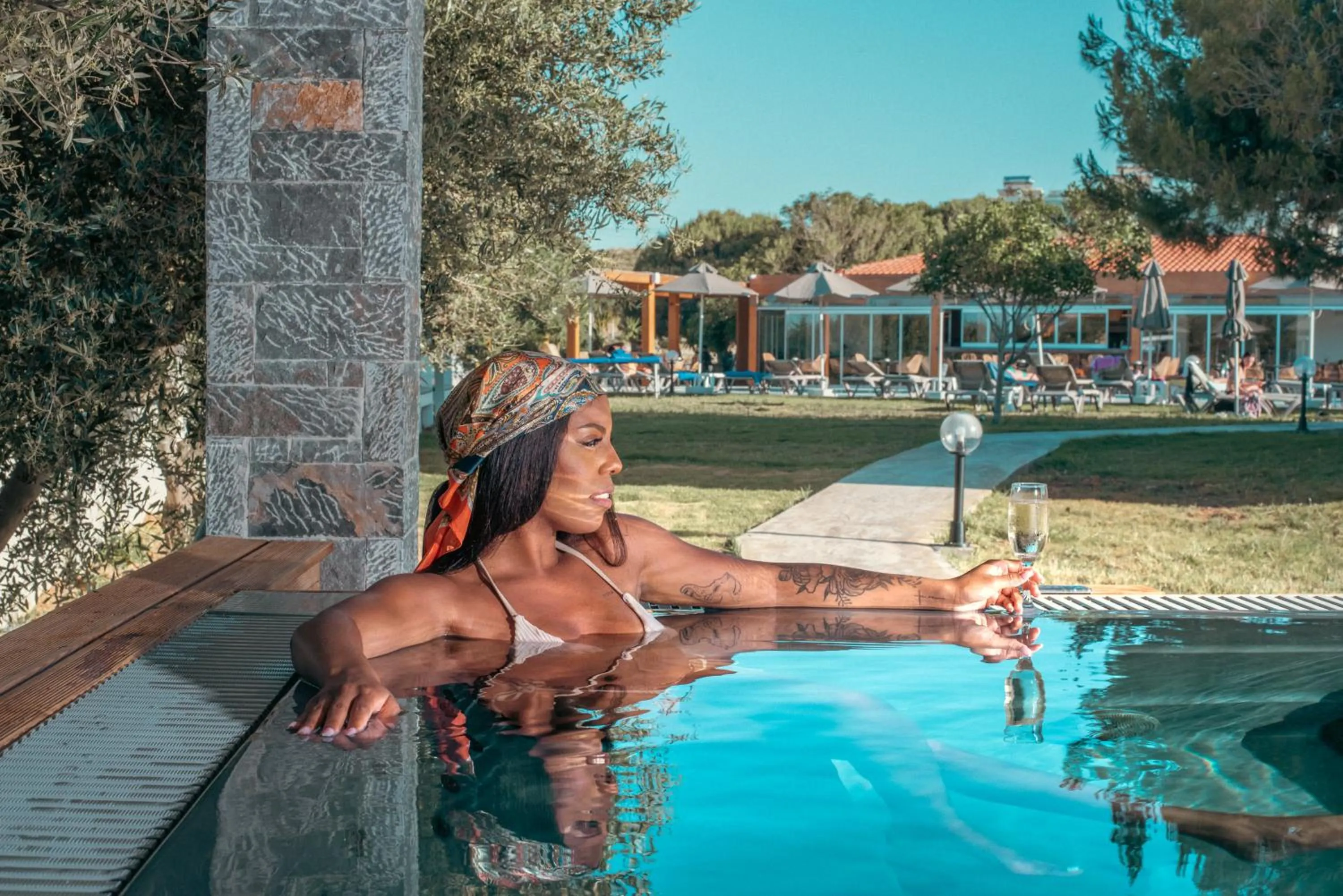 Property building in Malena Hotel & Suites - Adults Only by Omilos Hotels